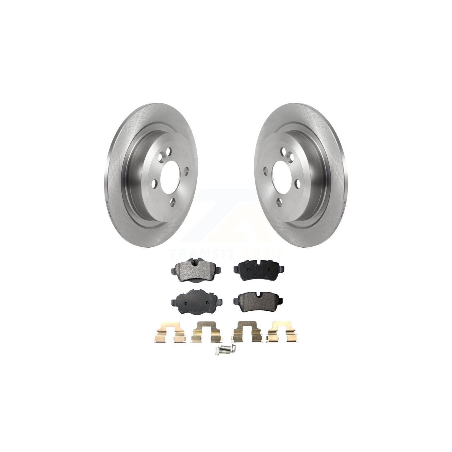 Rear Disc Brake Rotors And Ceramic Pads Kit For Mini Cooper K8T-103906