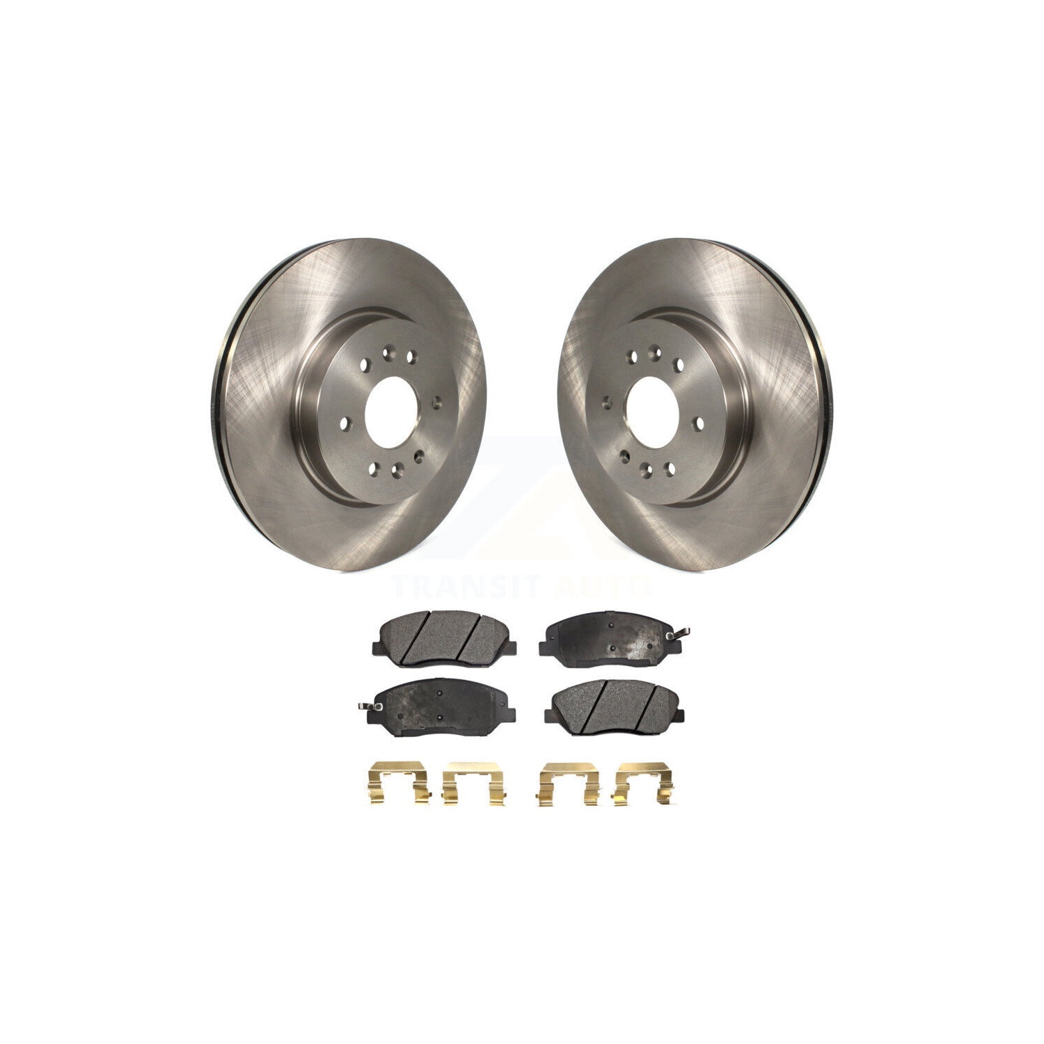 Disques de frein avant et plaquettes semi-métalliques pour Kia Borrego K8F-100549 2009-2011