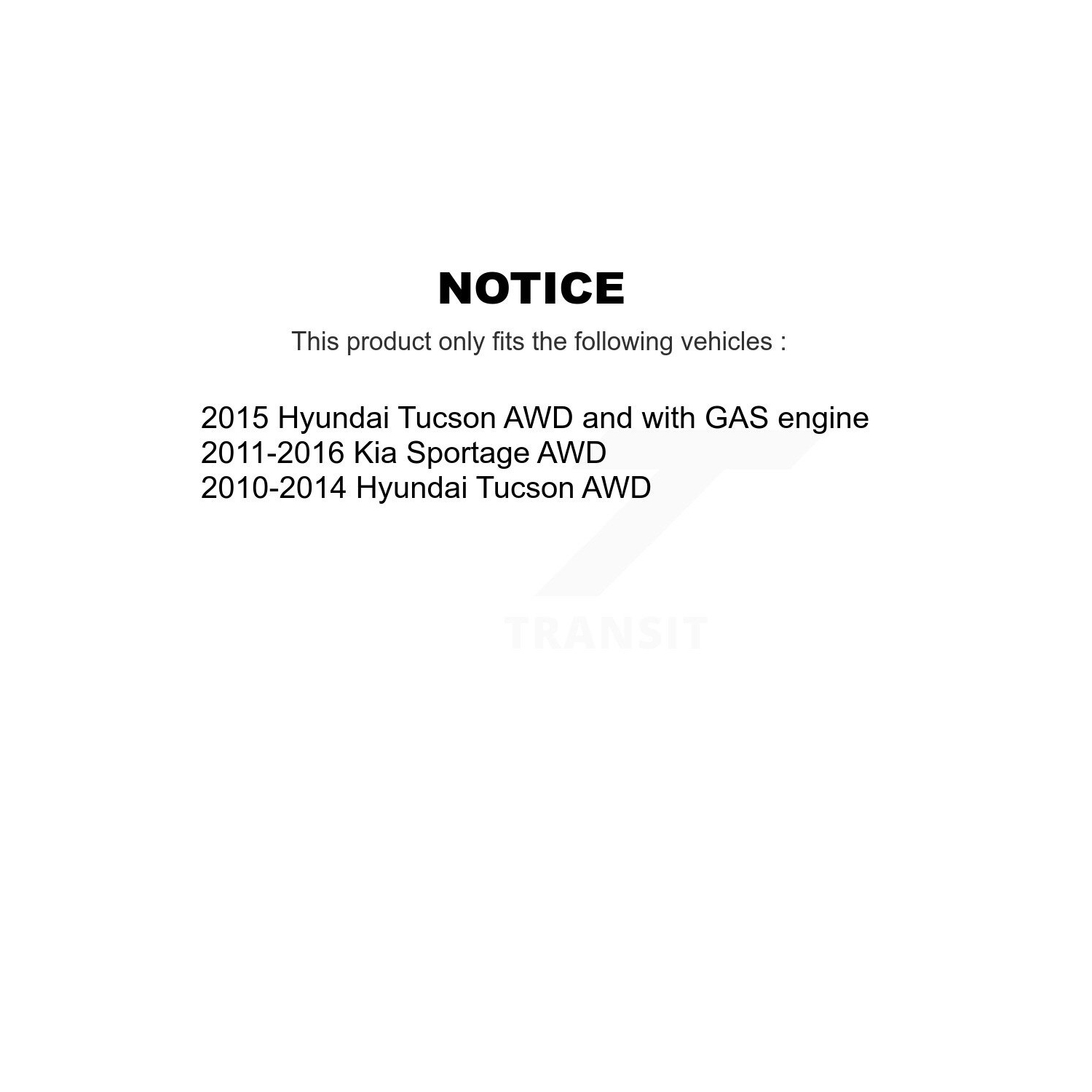 Kit de plaquettes semi-métalliques pour rotor de frein à fente percé à l'avant à l'arrière pour Hyundai Tucson Kia Sportage KDF-100811