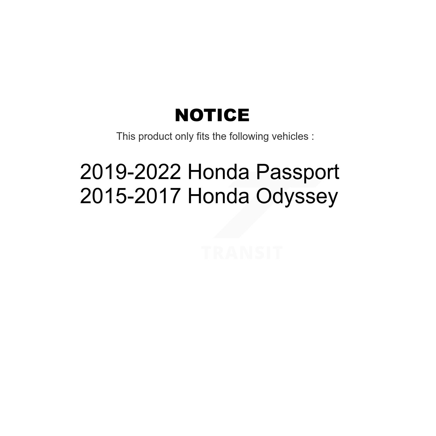 Disques de frein à disque perforés enduits à l'avant, ensemble de plaquettes en céramique pour Honda Odyssey Passport KDT-100169