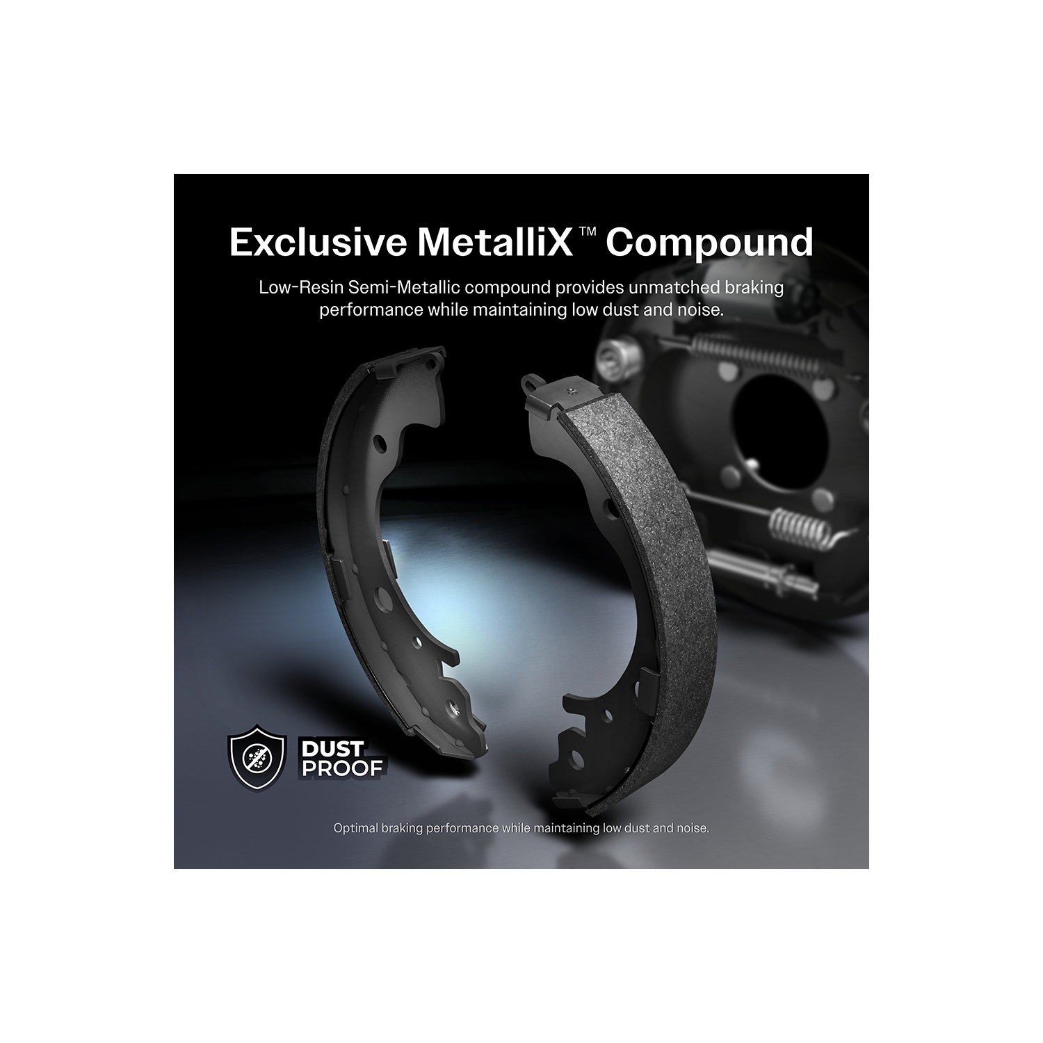 Disques de frein à disque arrière avant, plaquettes et tambours en céramique pour Toyota Corolla non ABS K8T-102601