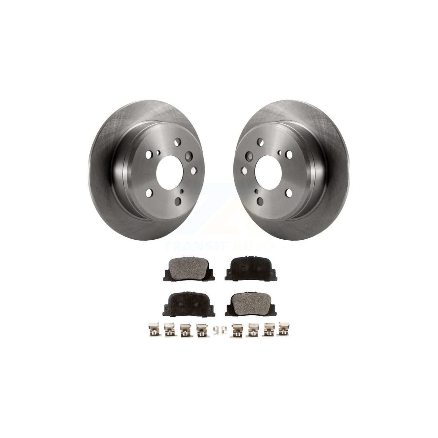 Rear Disc Brake Rotors And Ceramic Pads Kit For Toyota Camry Lexus ES300 K8T-101816