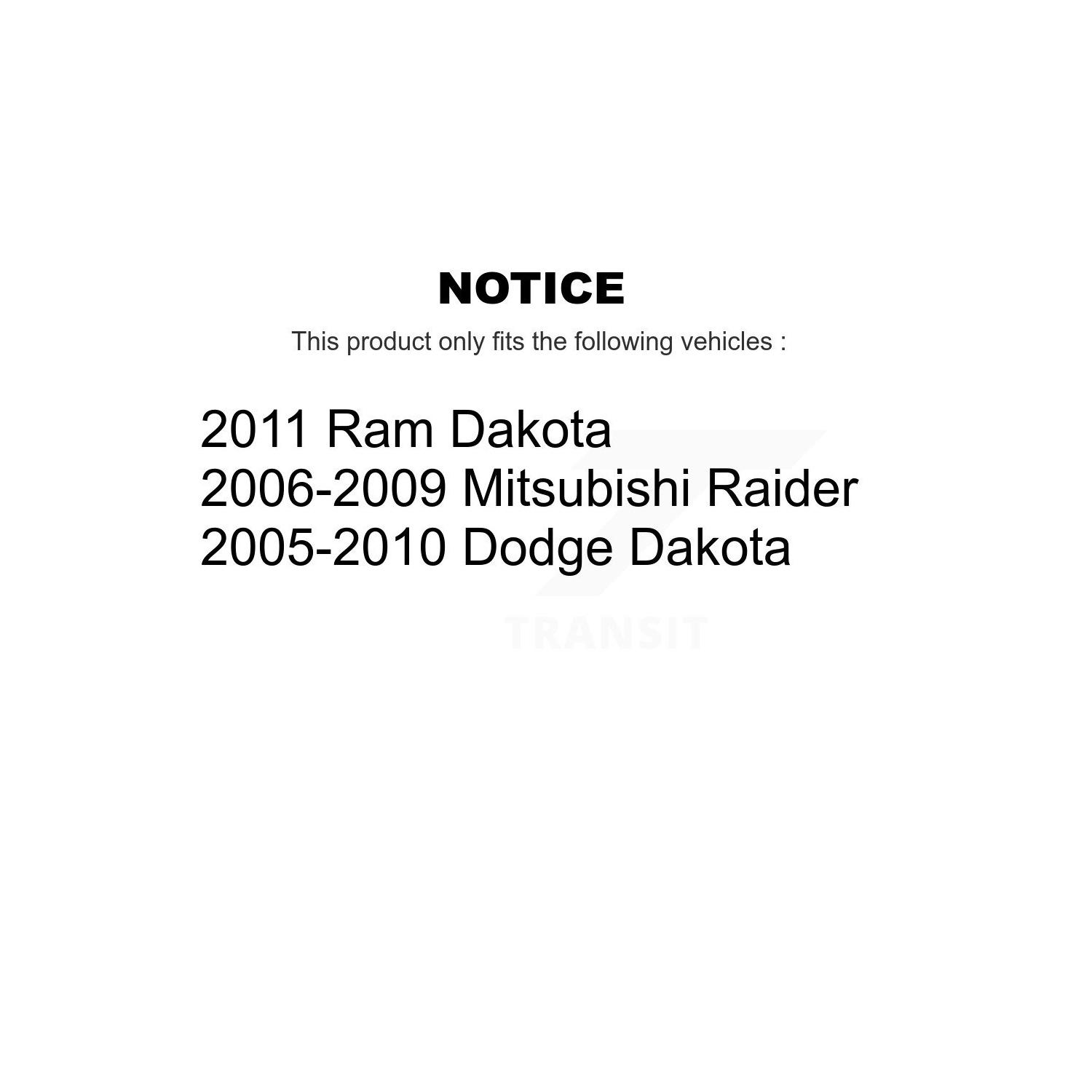 Front Disc Brake Rotors And Semi-Metallic Pads Kit For Dakota Dodge Ram Mitsubishi Raider K8A-104412