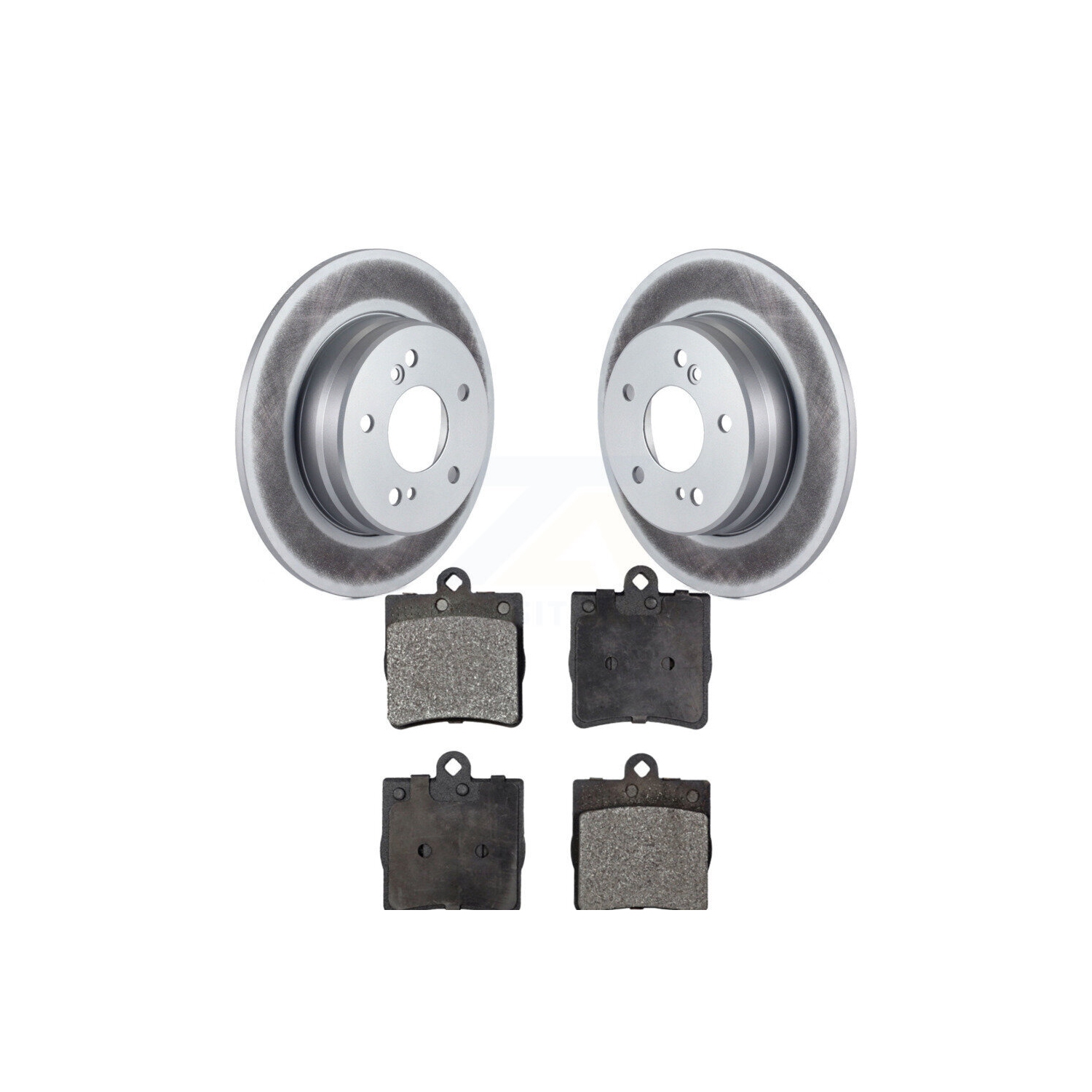 Rear Coat Brake Rotor Ceramic Pad Kit For Mercedes-Benz C230 Chrysler Crossfire C240 C280 KGT-101449