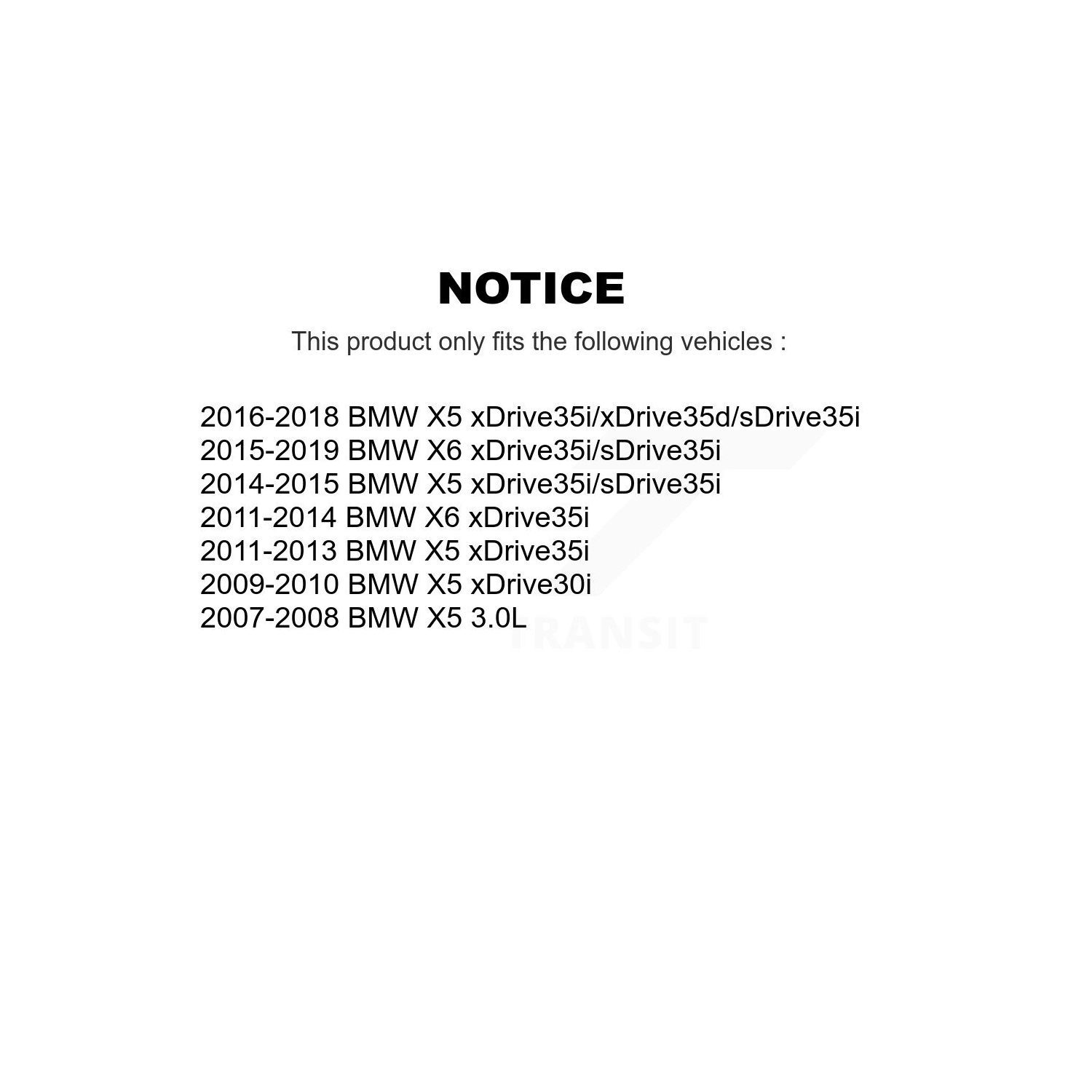 Disques de frein avant recouverts et plaquettes en céramique pour BMW X5 X6 KGT-100411