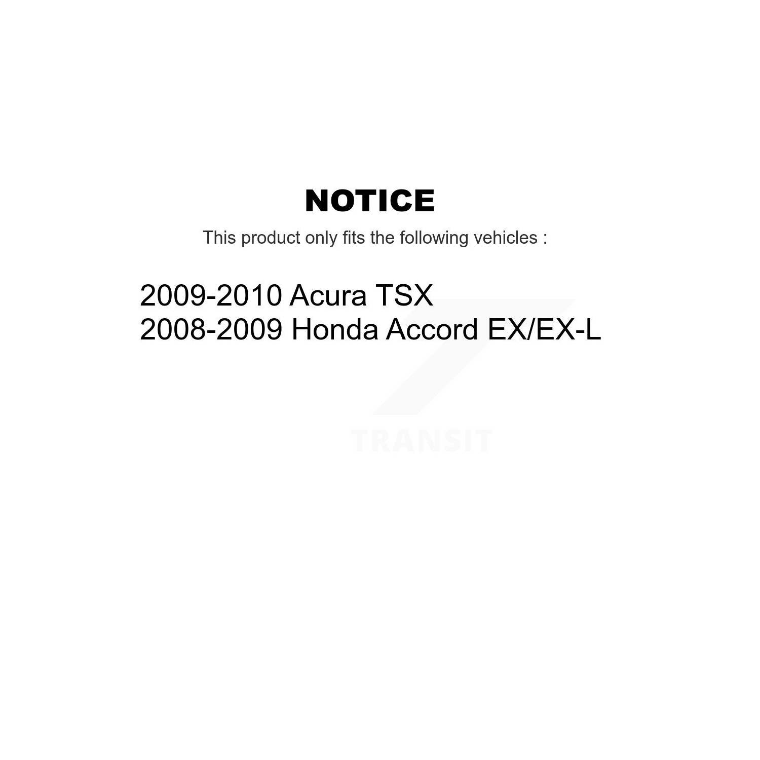 Disques de frein à disque et plaquettes en céramique à revêtement arrière pour Honda Accord Acura TSX KGT-100857