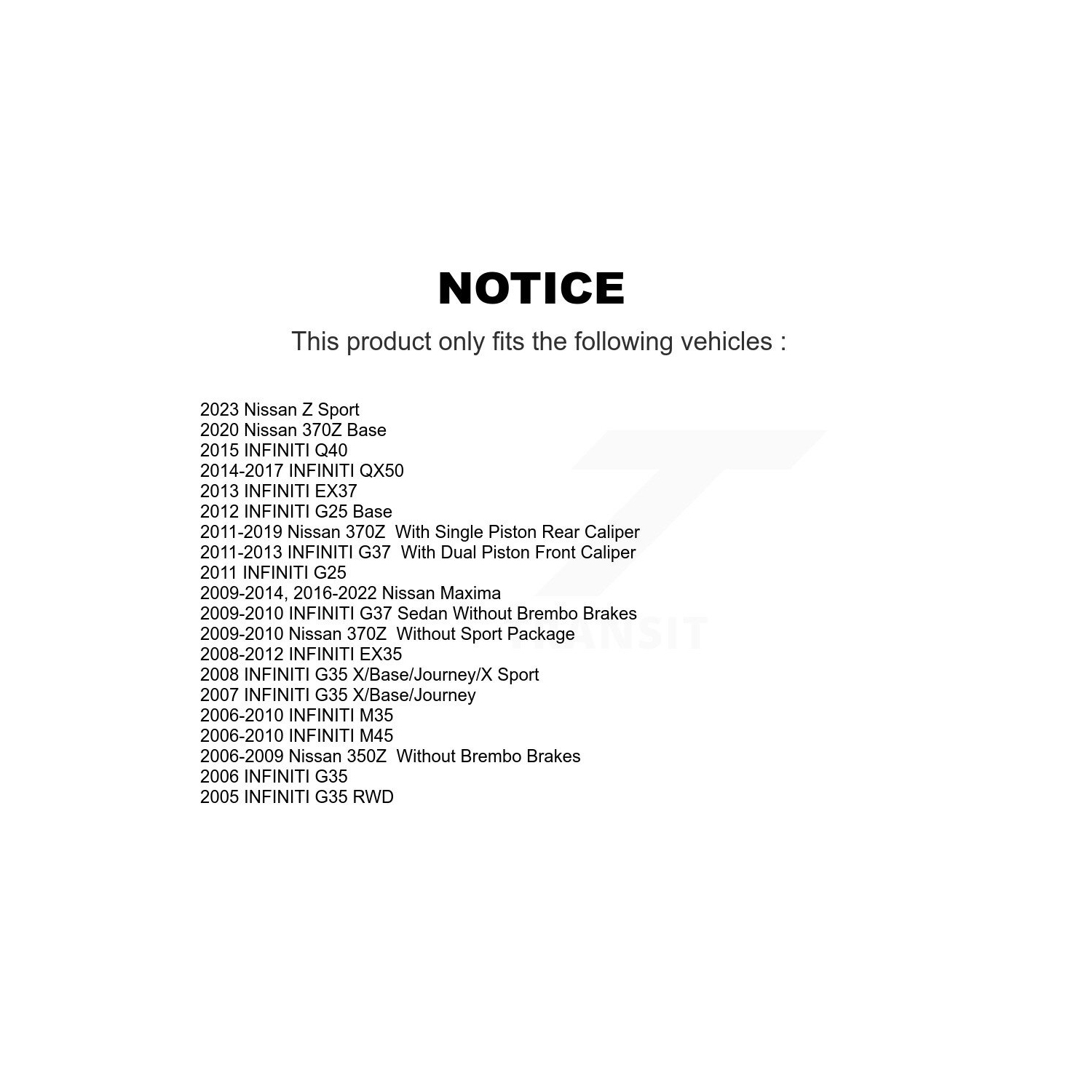 Rear Coat Brake Rotor Ceramic Pad Kit For INFINITI Nissan Maxima G37 QX50 EX35 370Z G35 Z KGC-101488