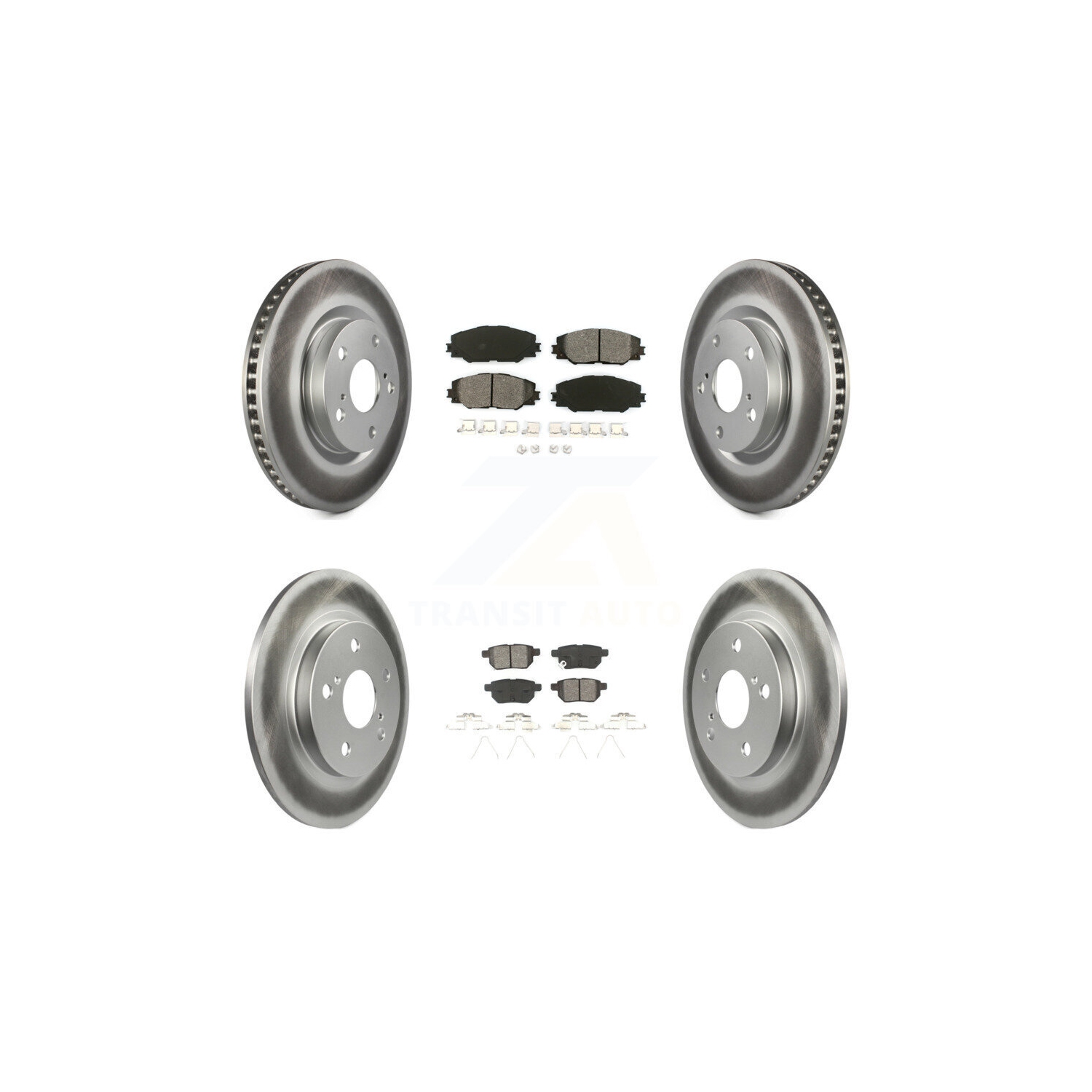 Disques de frein avant arrière semi-métalliques pour Toyota Matrix Pontiac Vibe Corolla KGS-100945