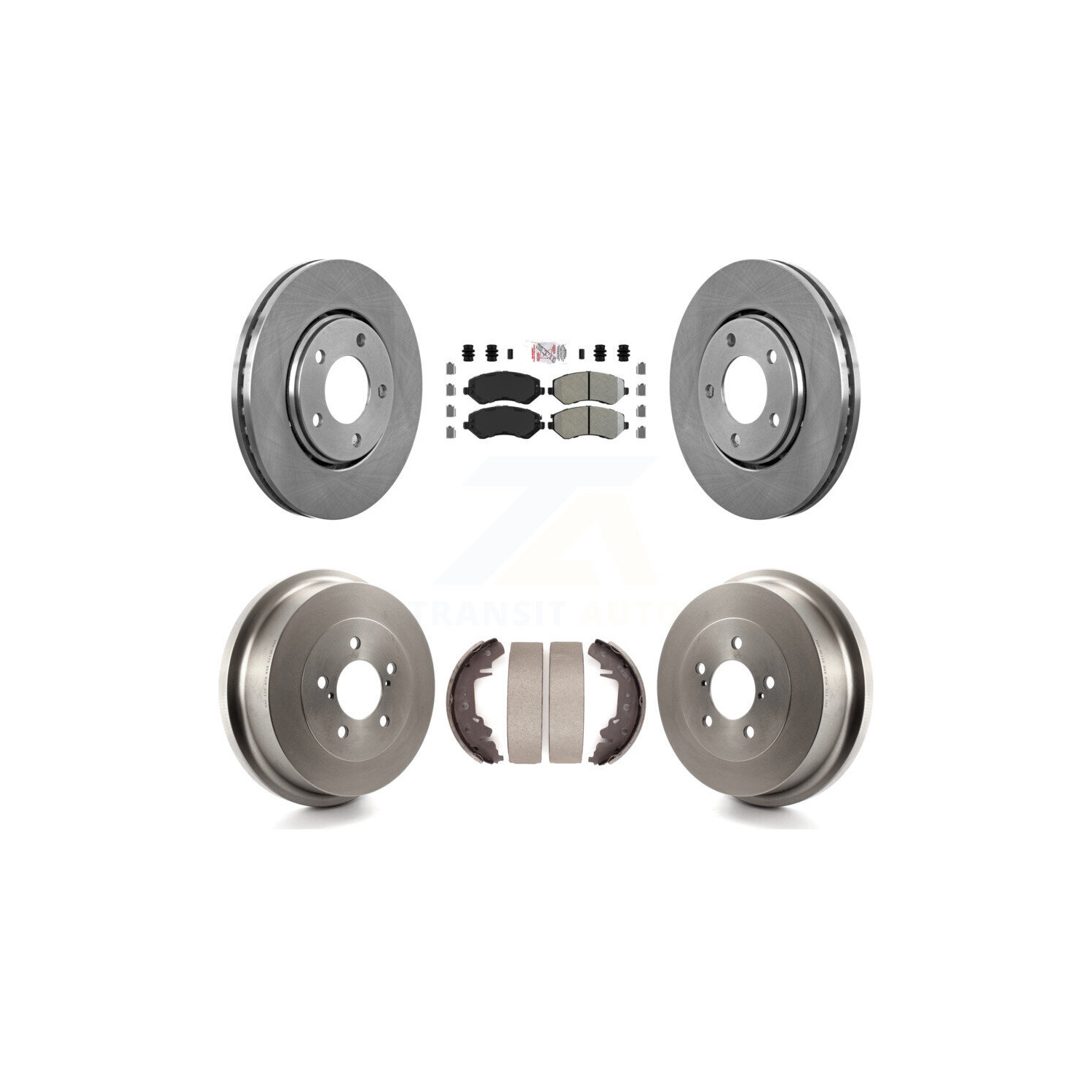 Kit tambour à plaquette semi-métallique pour rotor de frein arrière Dodge Caravan Grand Chrysler Town & 8&nbsp;A-105237