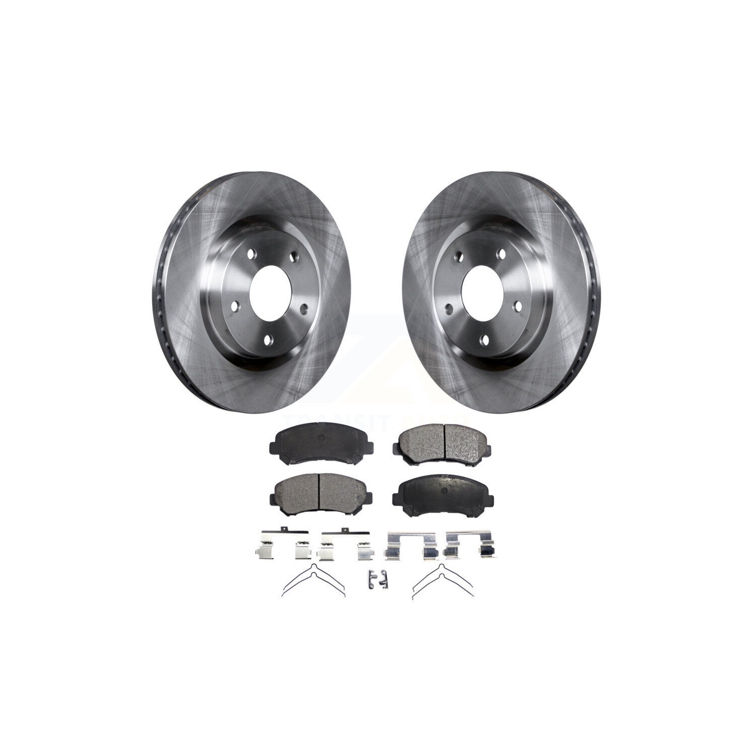 Disques de frein avant et plaquettes semi-métalliques pour Nissan Rogue Select K8F-100517