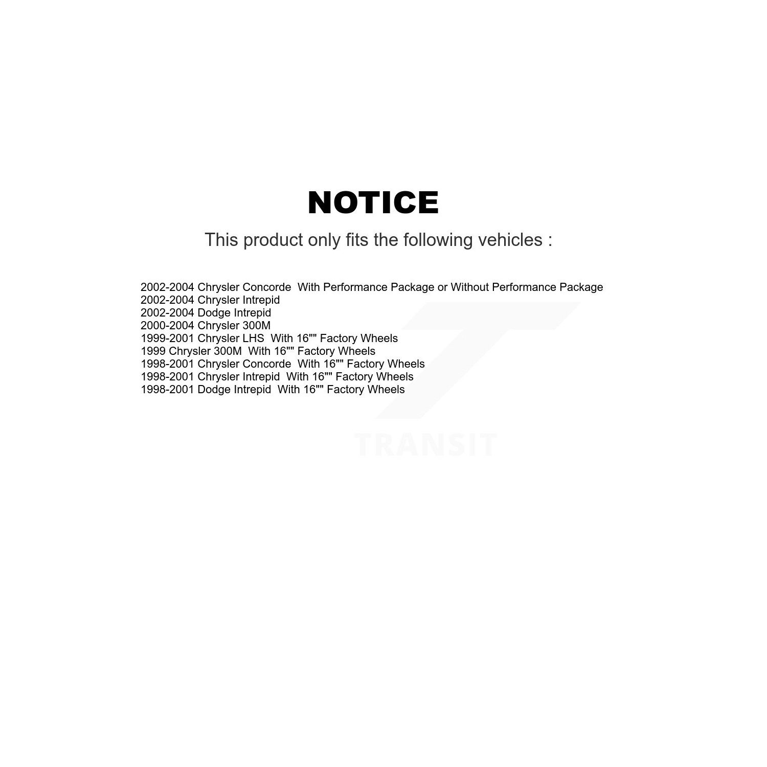 Front Coat Disc Brake Rotor Ceramic Pad Kit For Chrysler Intrepid Dodge 300M Concorde LHS KGC-100469