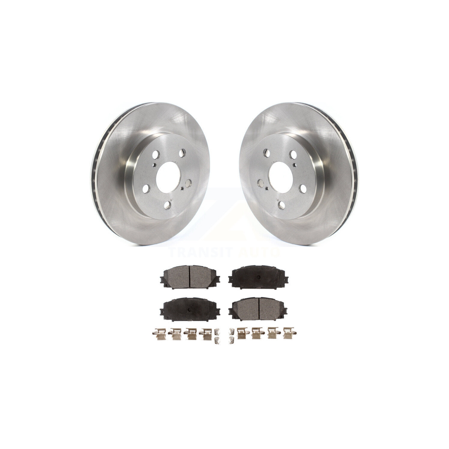 Disques de frein avant et plaquettes semi-métalliques pour Toyota Corolla Prius Prime AWD-e K8F-102677