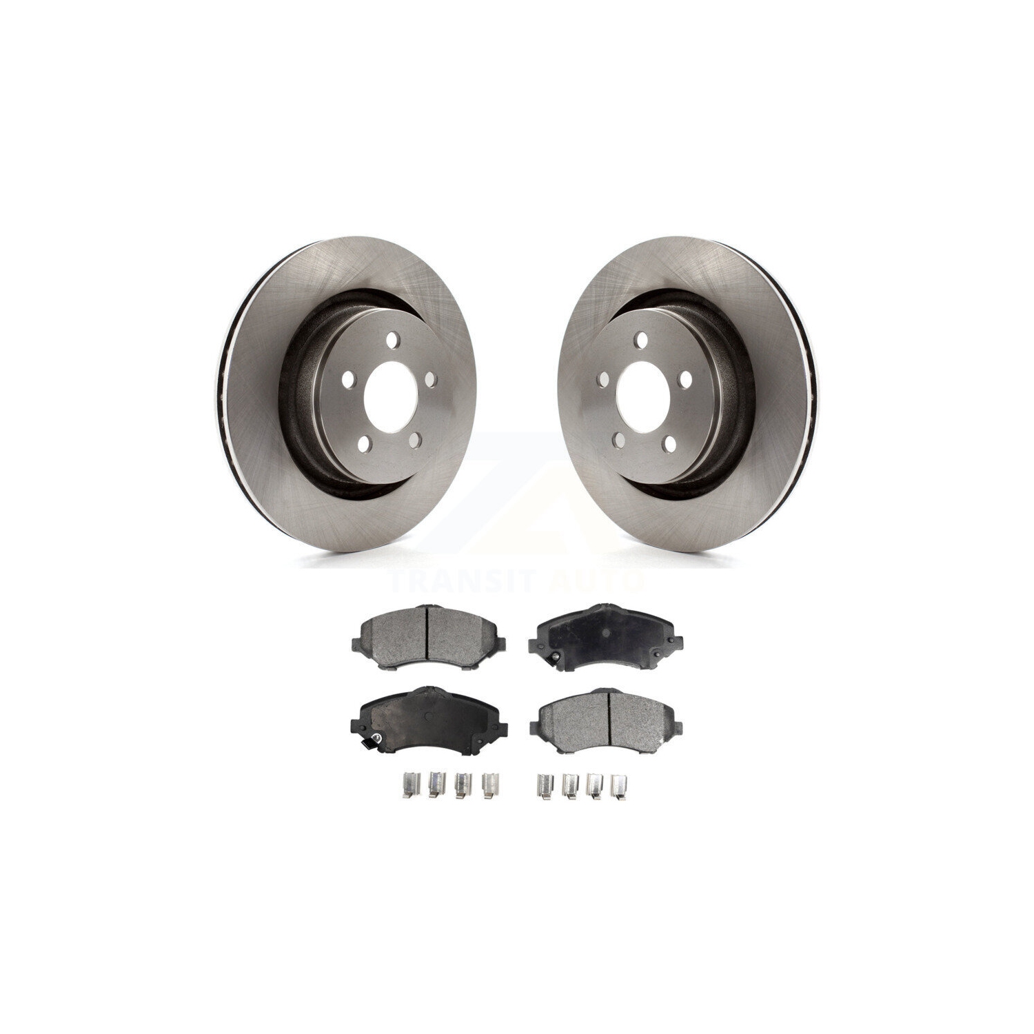 Disques de frein avant et plaquettes en céramique pour Jeep Liberty Dodge Nitro K8T-100234