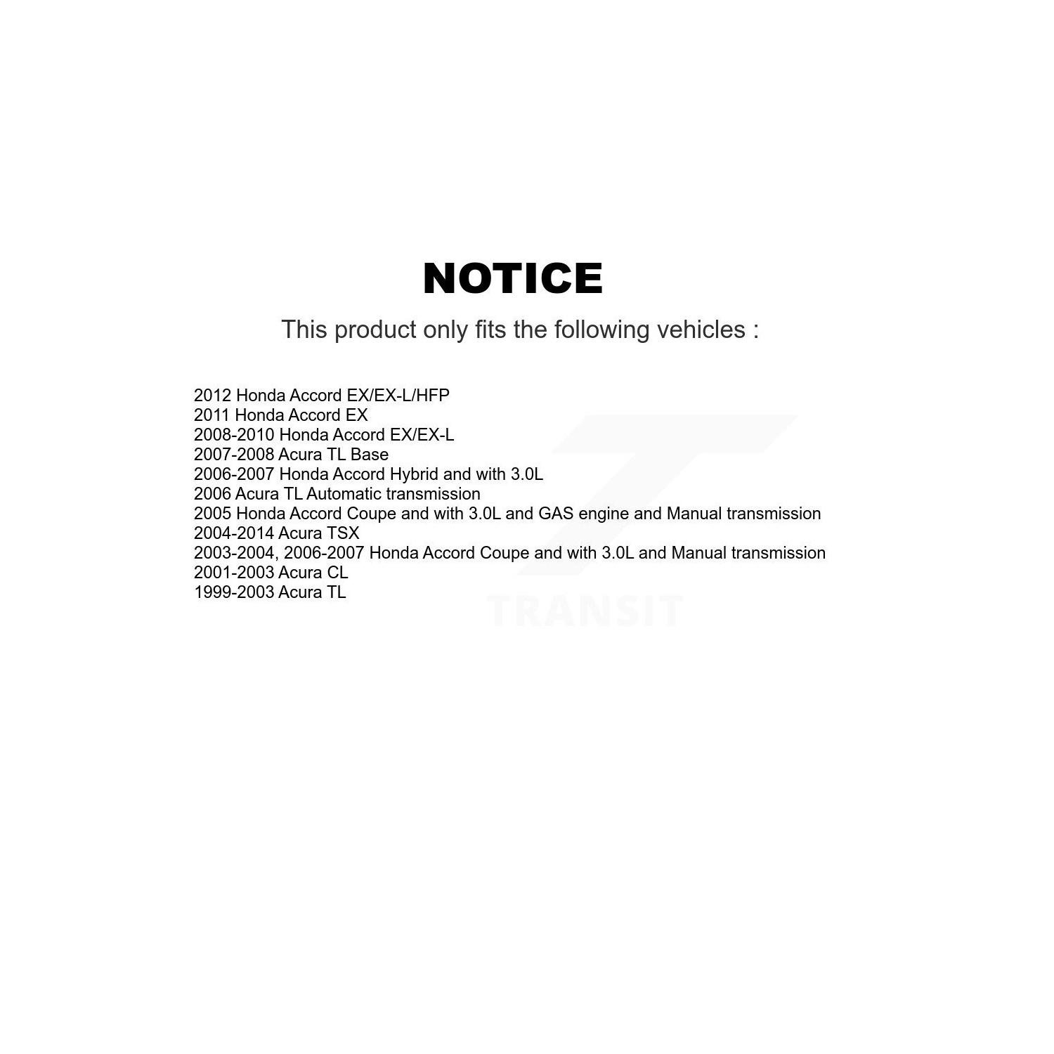 Ensemble de disques de frein avant et plaquettes en céramique pour Honda Accord Acura TSX TL CL 8&nbsp;A-104056