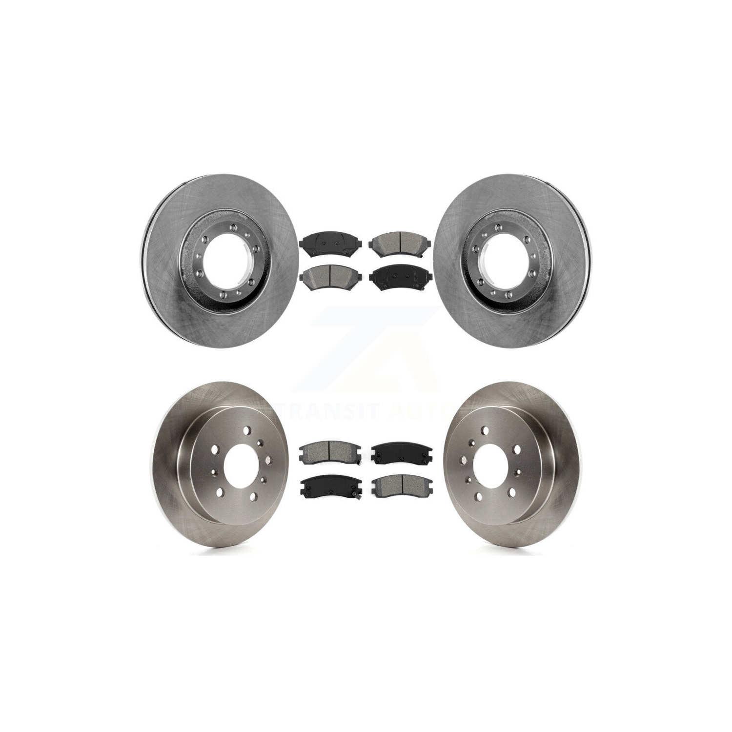 Disques de frein arrière semi-métalliques pour Chevrolet Venture Pontiac K8S-102995 de Buick Century