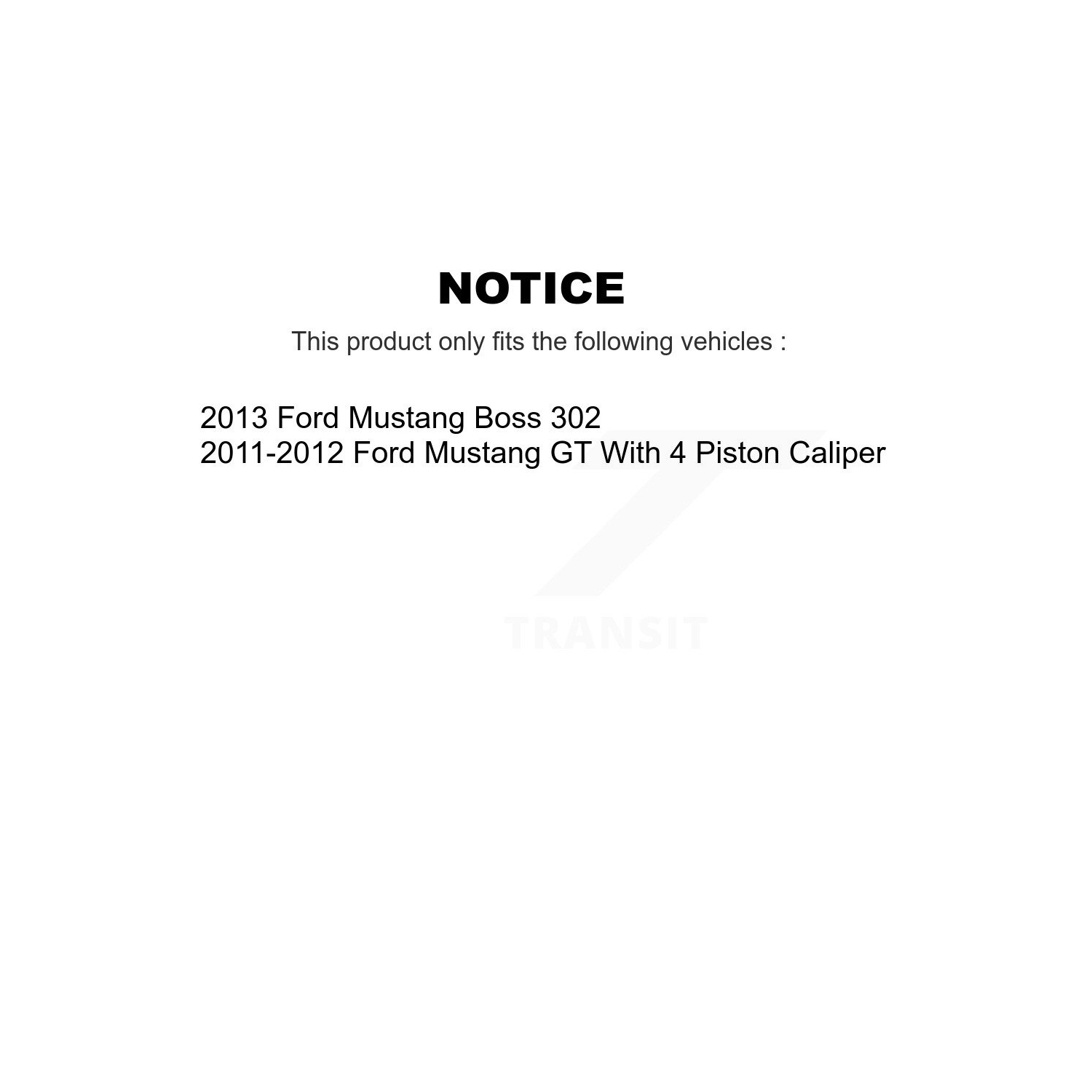 Front Rear Coated Disc Brake Rotors And Semi-Metallic Pads Kit For Ford Mustang KGS-100637