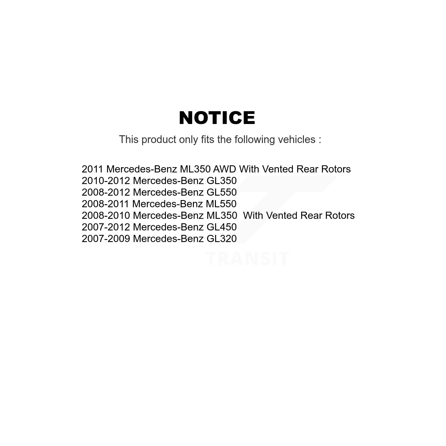 Front Rear Coat Brake Rotor Ceramic Pad Kit For Mercedes-Benz ML350 GL350 GL320 GL450 G55 KGC-100935