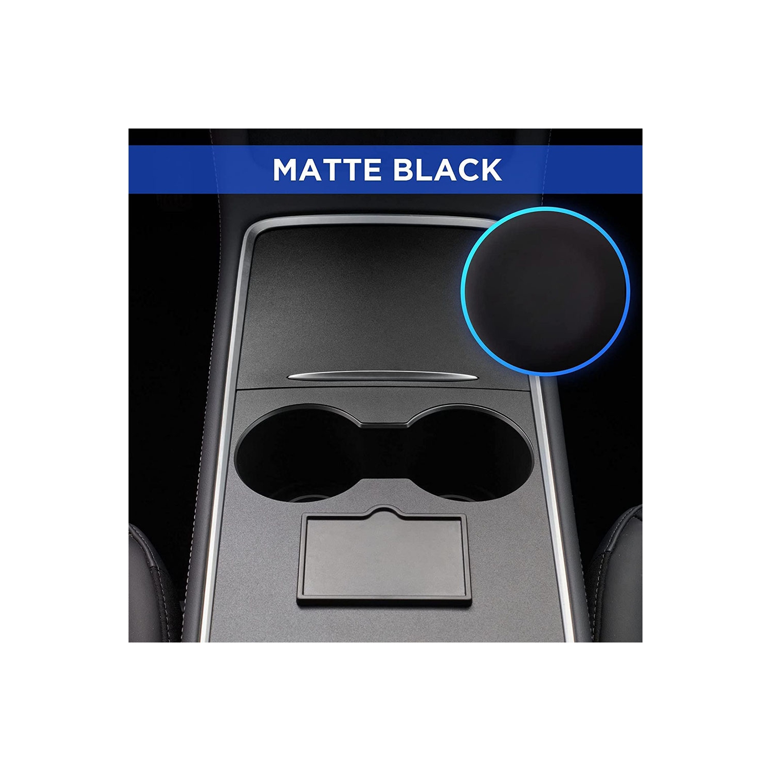 Tesla Model 3 Model Y Center Console Ultra Slim Cover Kit ABS Carbon Fiber Pattern Center Console Protector Accessories