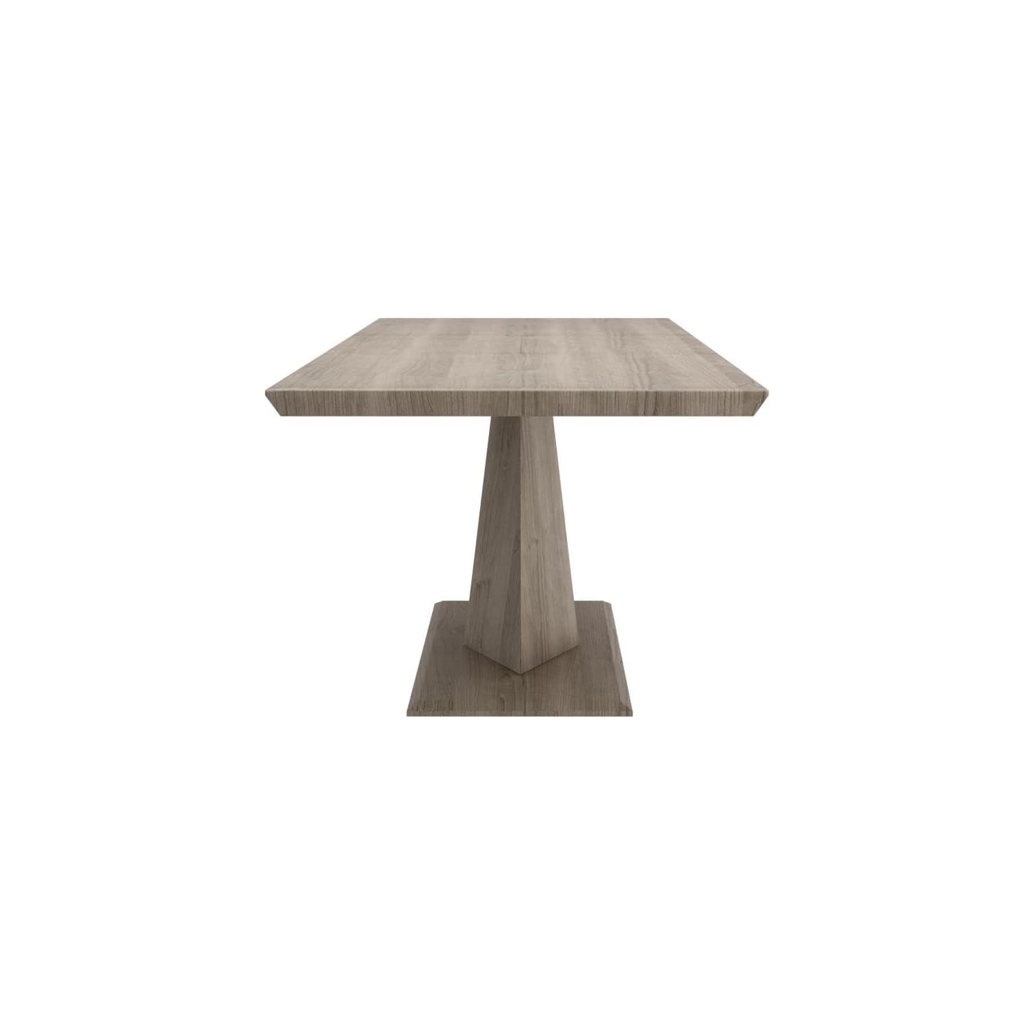 Sofa modulaire réversible 3 pièces Vincent de Cosmic Homes avec pouf de rangement - Gris