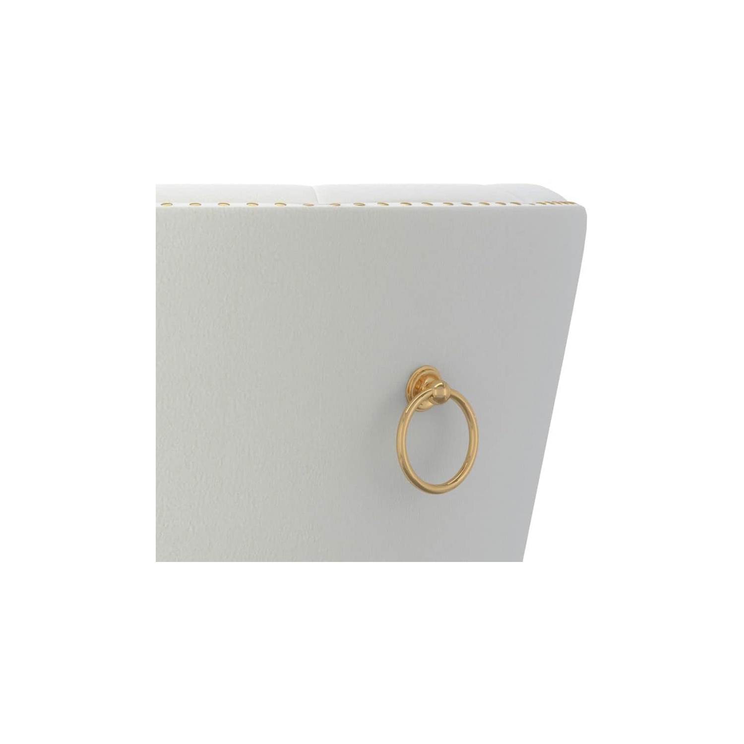 Sofa modulaire réversible 3 pièces Vincent de Cosmic Homes avec pouf de rangement - Gris