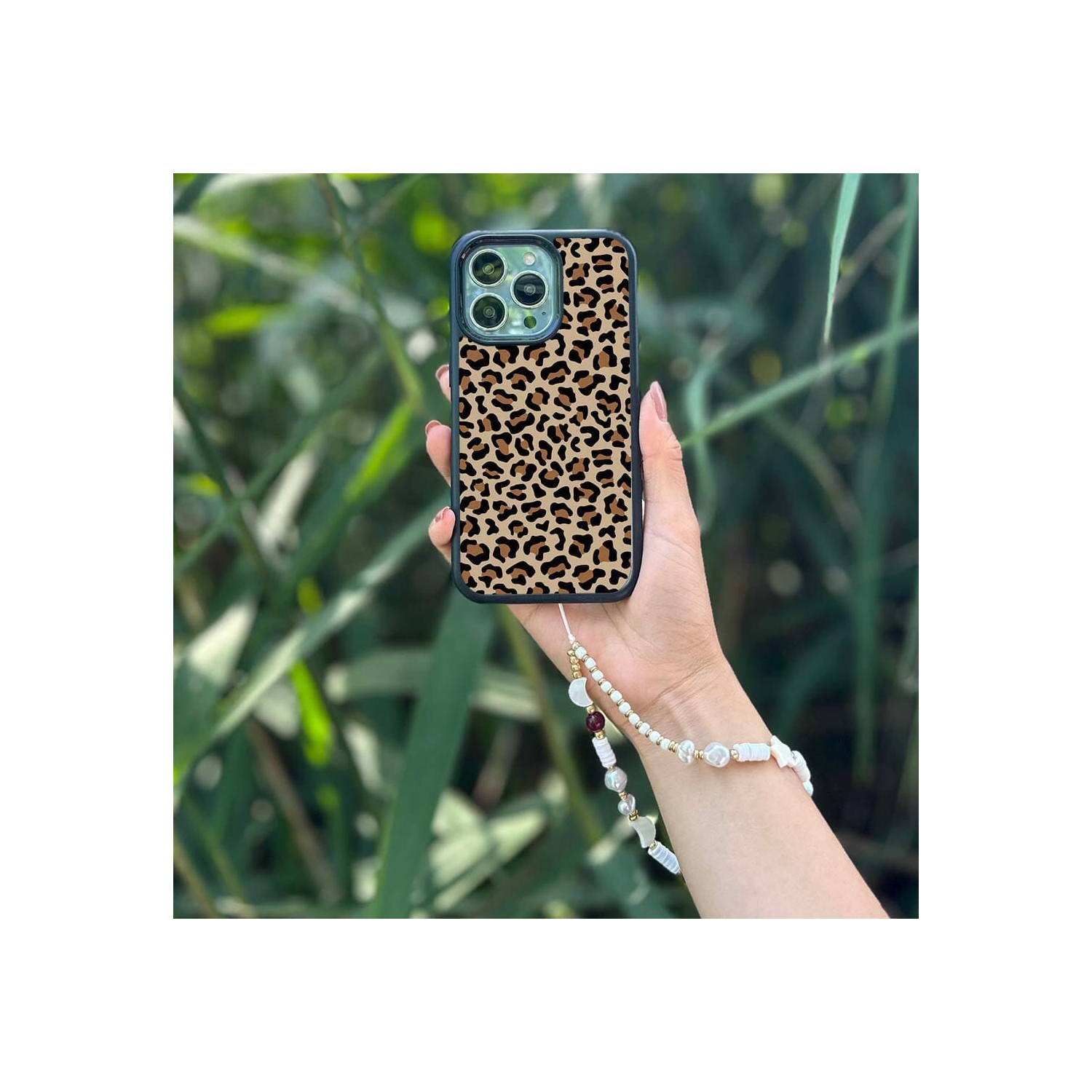 iPhone 15 Pro Max Case With MagSafe - Brown Leopard