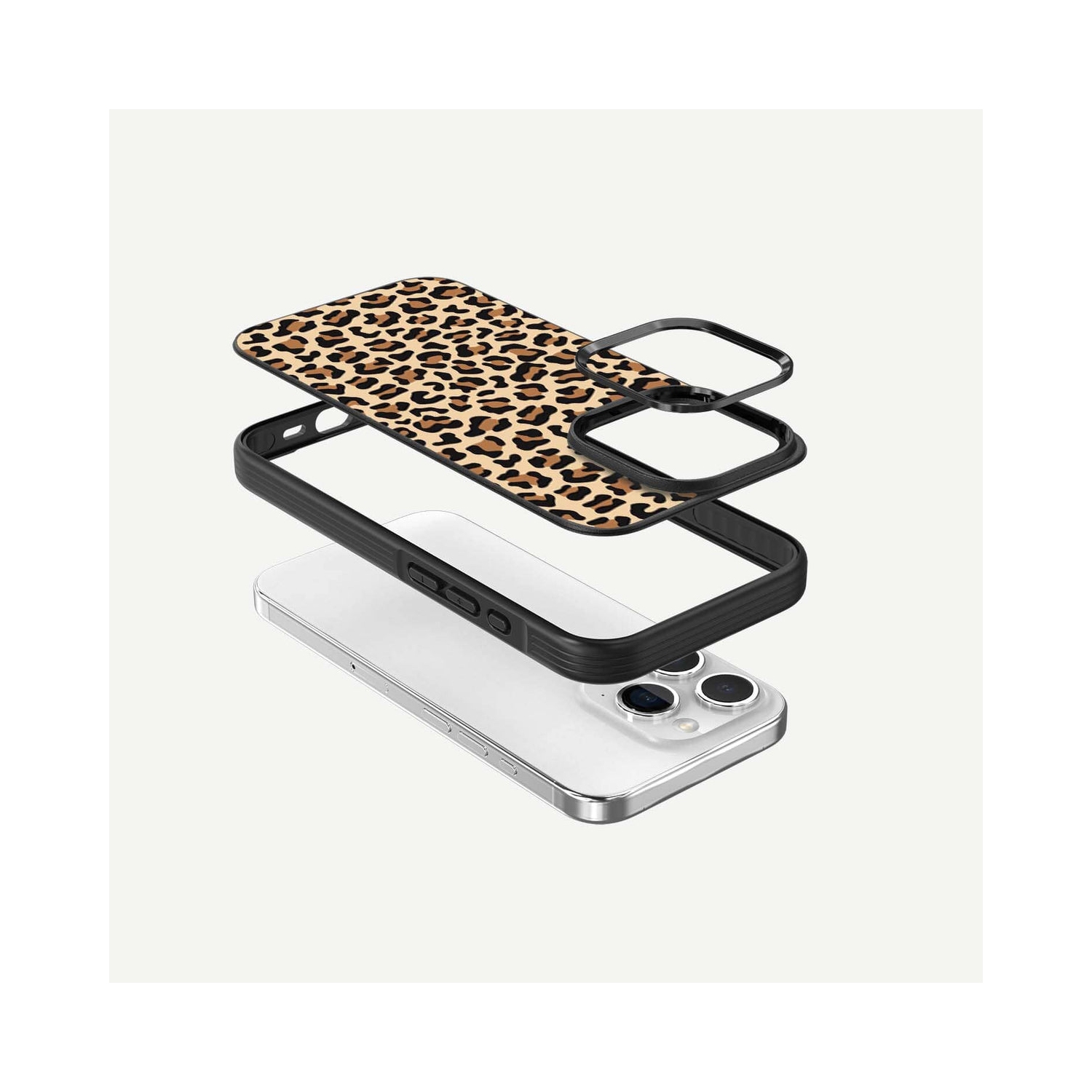 iPhone 15 Pro Max Case With MagSafe - Brown Leopard