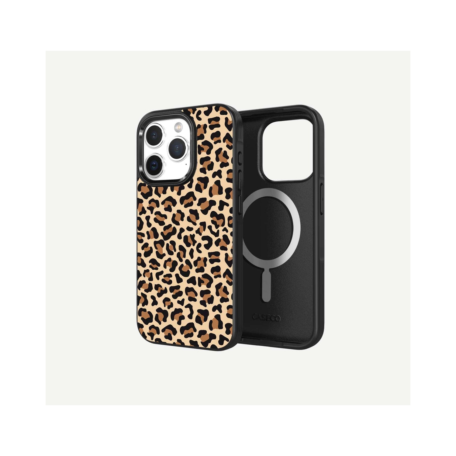 iPhone 15 Pro Max Case With MagSafe - Brown Leopard