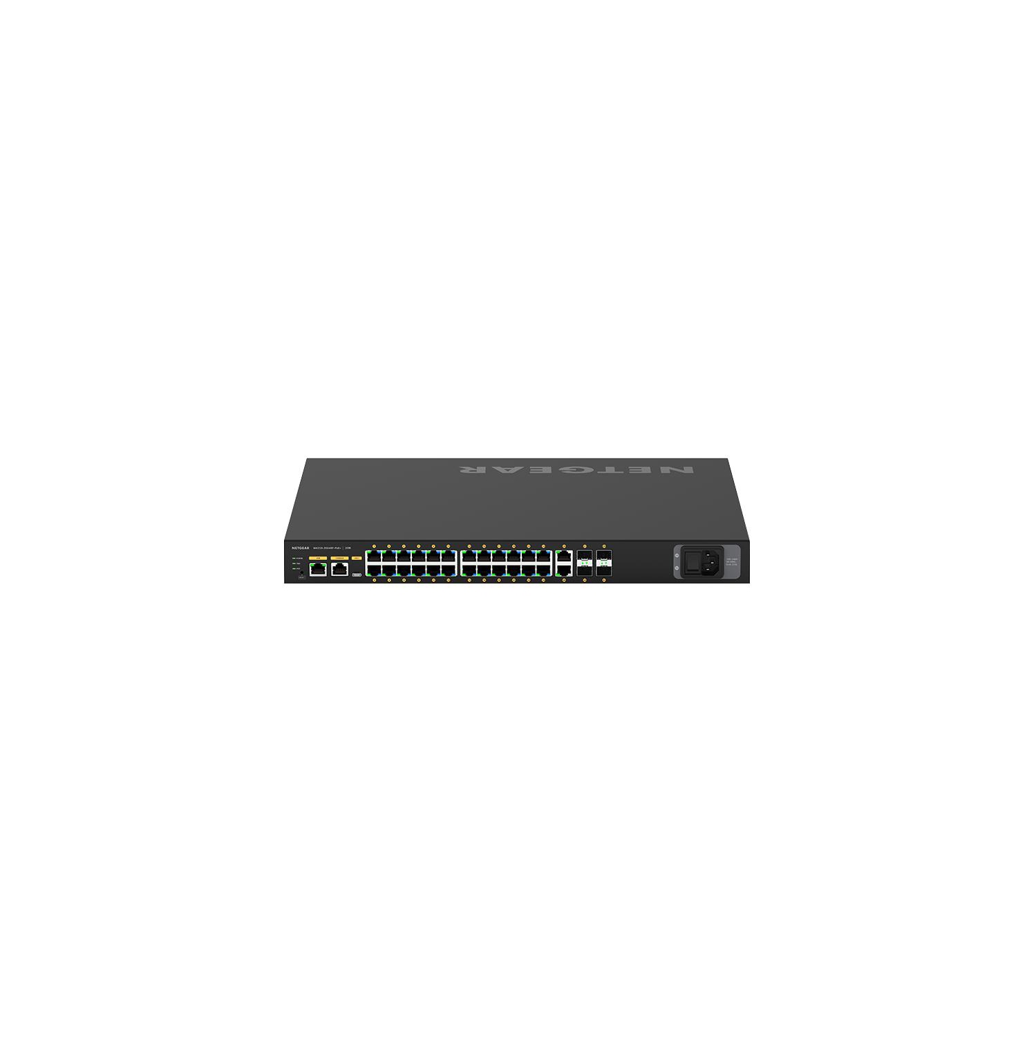 Netgear AV Line M4250 24-Port Gigabit PoE+ Compliant Managed Network Switch -