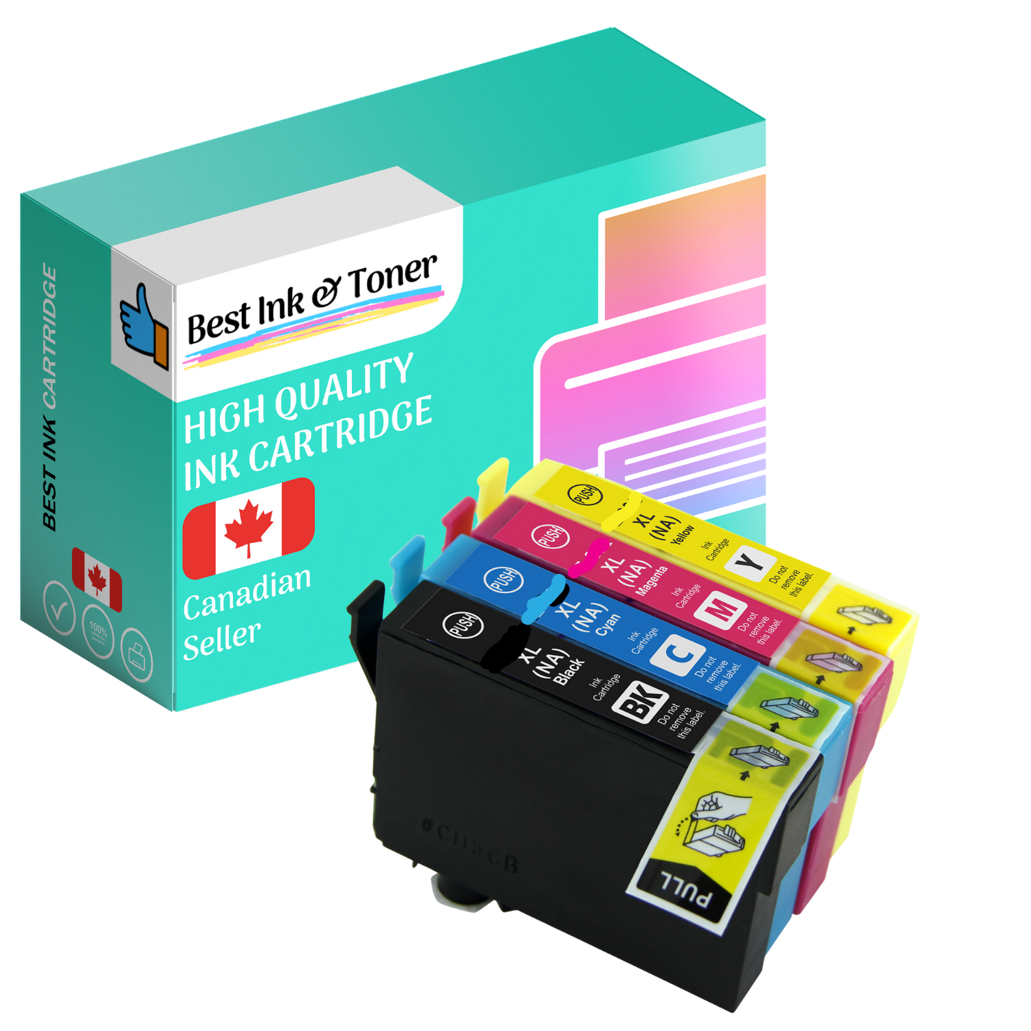 Bestink Compatible for Epson T126 Ink Cartridges Combo for use in NX330, NX430