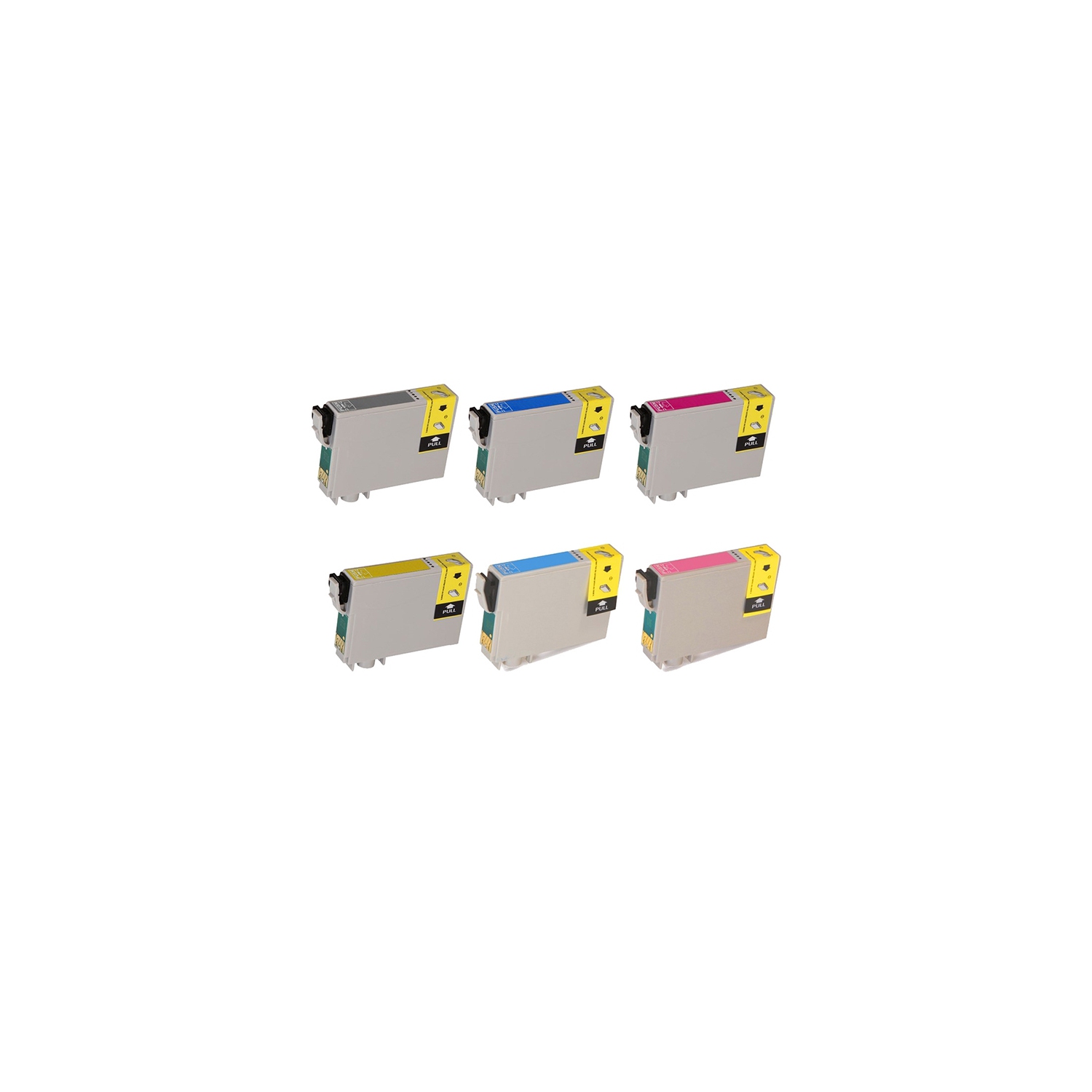 Bestink Compatible for Epson T048 Inkjet Cartridge Combo for use in Stylus Photo R200, R220, R300, R320, R340, RX500, RX600, RX620