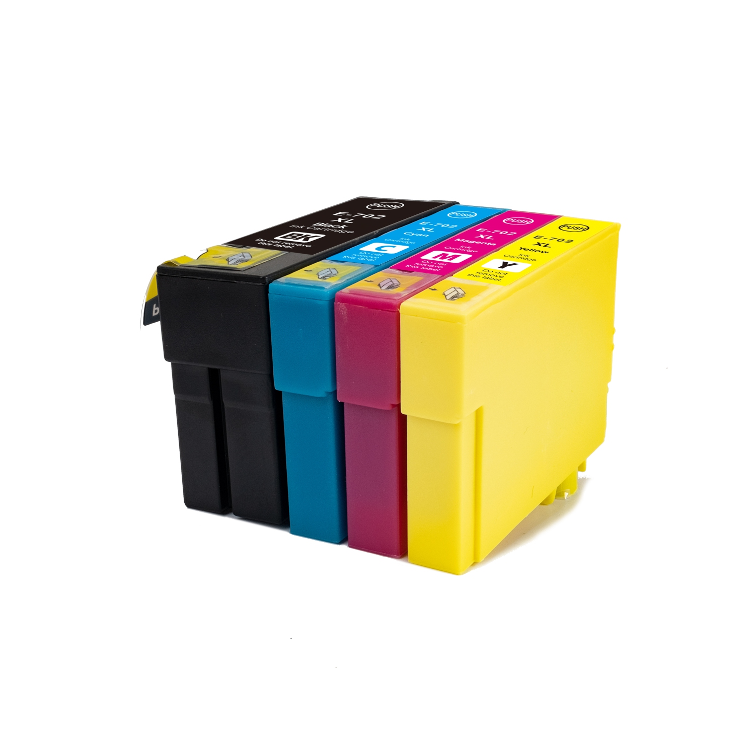 Bestink Compatible for Epson T702XLXLXL Ink Cartridge Combo High Yield BK/C/M/Y(High Yield of T702)