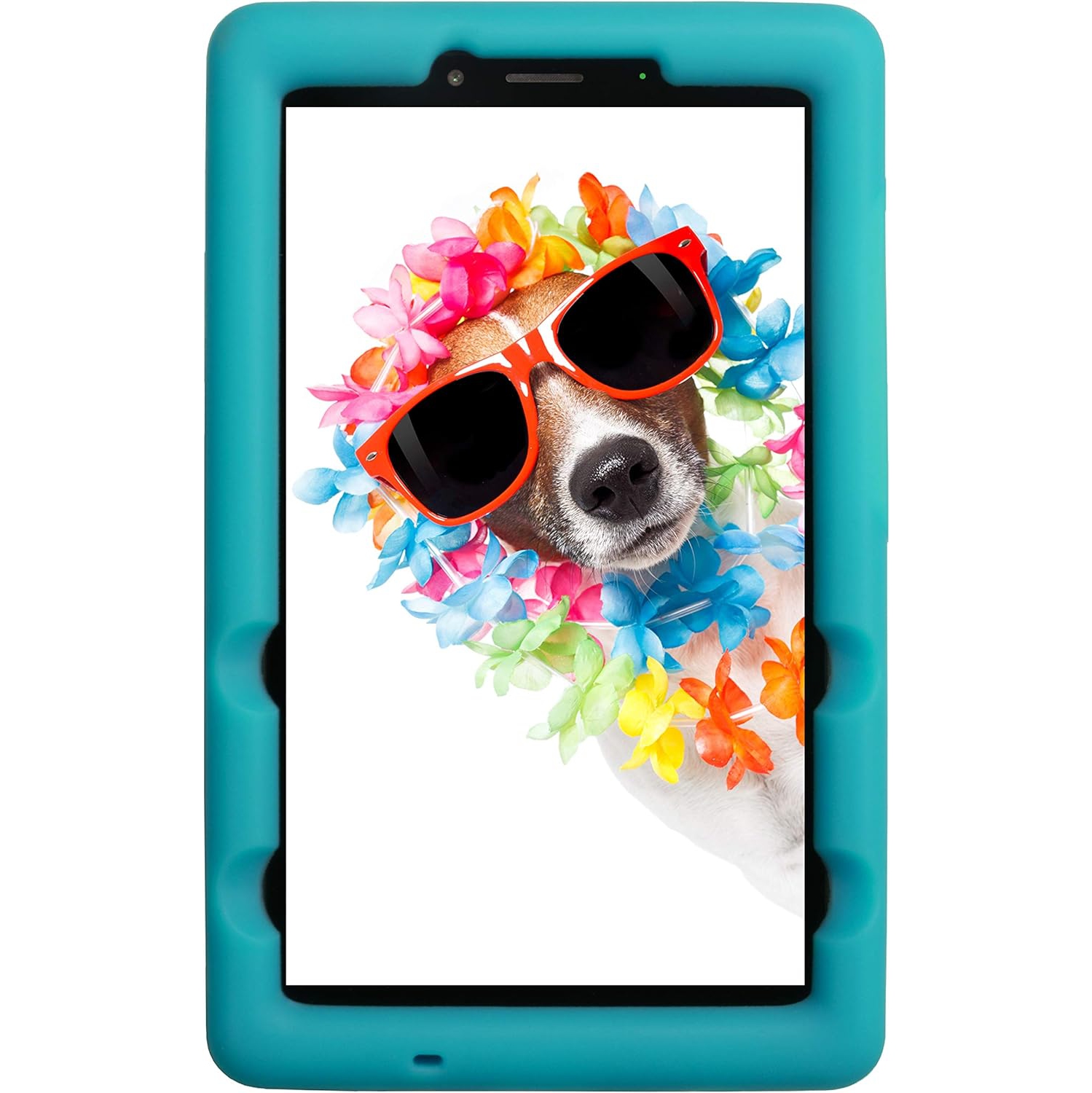 Bobj Rugged Tablet Case for Lenovo Tab M7 (TB-7305F) Kid Friendly (Terrific Turquoise)