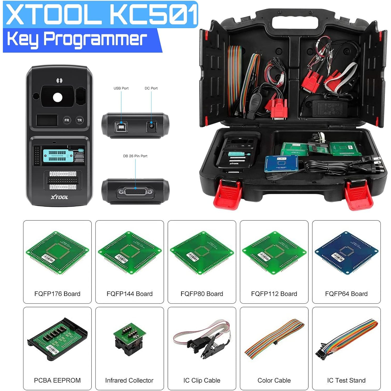 XTOOL KC501 Key Programmer Travailler avec X100 PAD3