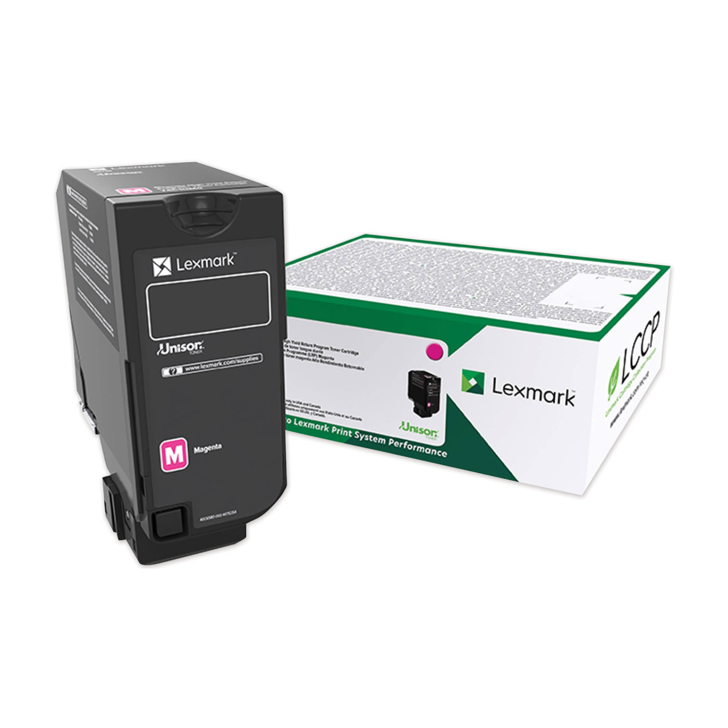 ** GARANTIE DE 365 JOURS ** Lexmark 74C1SM0 , Cartouche de toner magenta d'origine. Pour : CS720, CS725, CX725 . . Par AZURIX-OFFRES CANADA