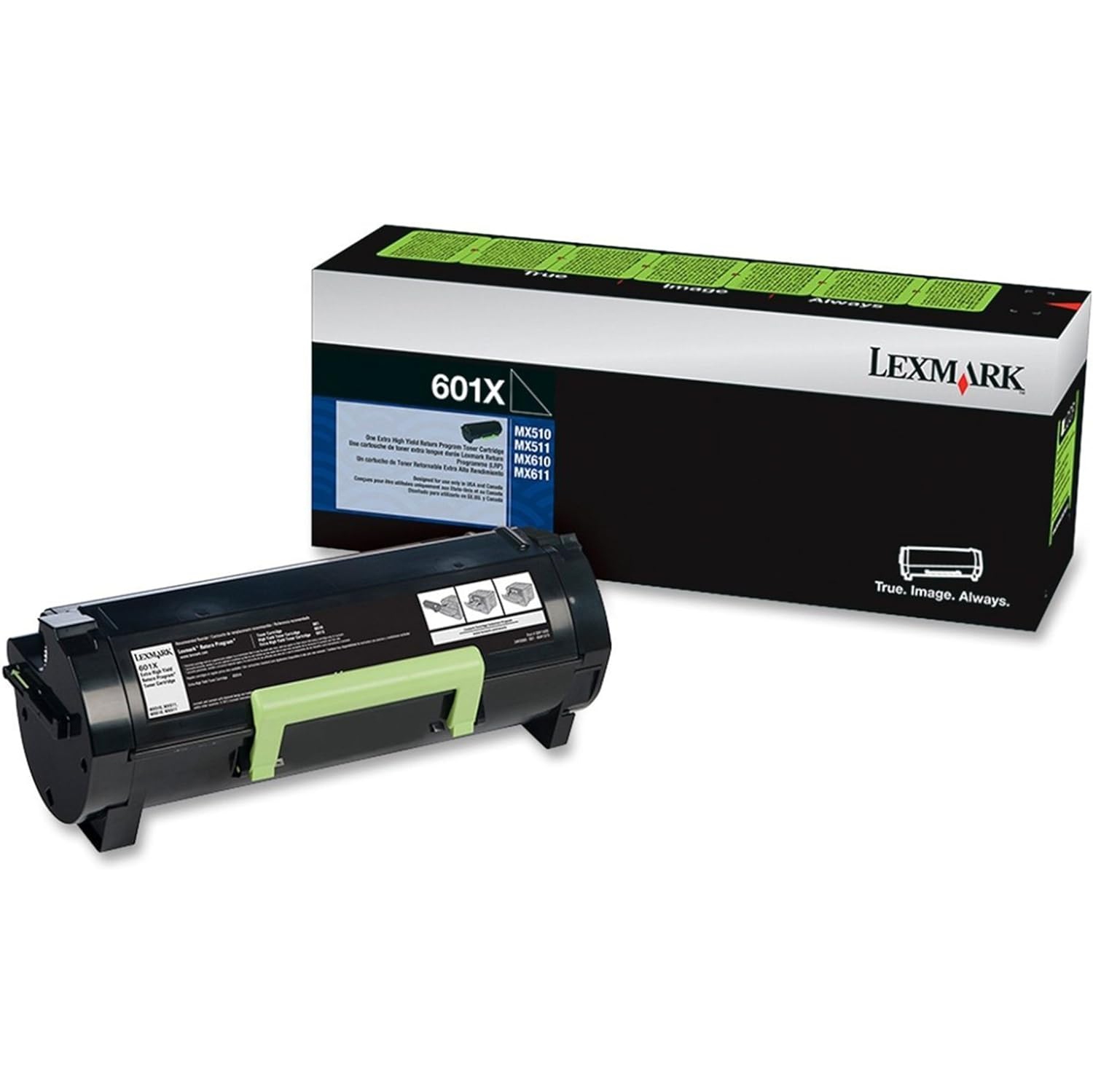 ** 365 DAYS WARRANTY ** Lexmark 60F1X0E, 60F1X00, Original Extra High Yield Toner Cartridge. For: MX510, MX511, MX610, MX611: By AZURIX-DEALS CANADA