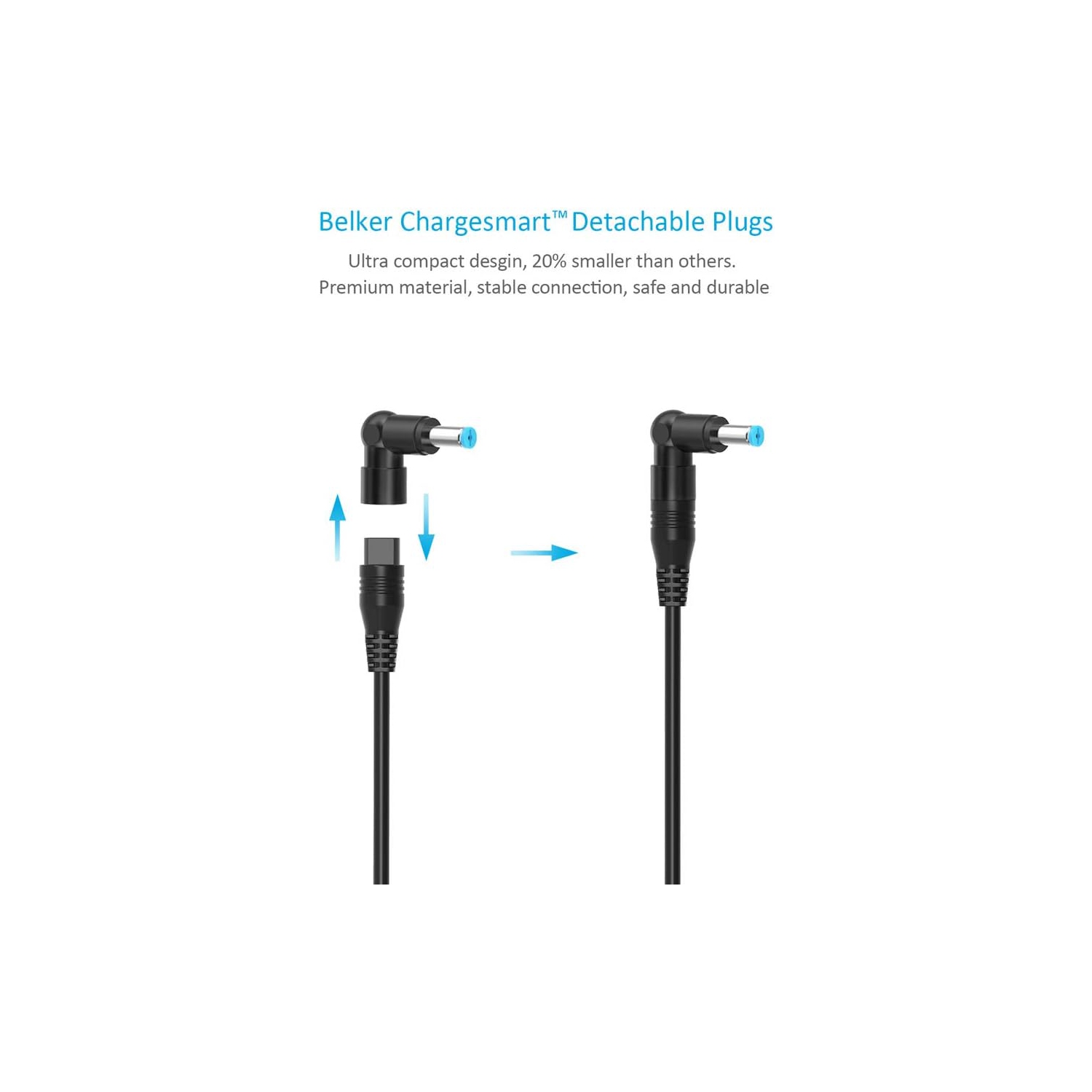 Chargeur universel pour portable 90W Adaptateur d'alimentation c.a. Cordon d'alimentation pour Dell Asus HP Compaq Acer Toshiba IBM