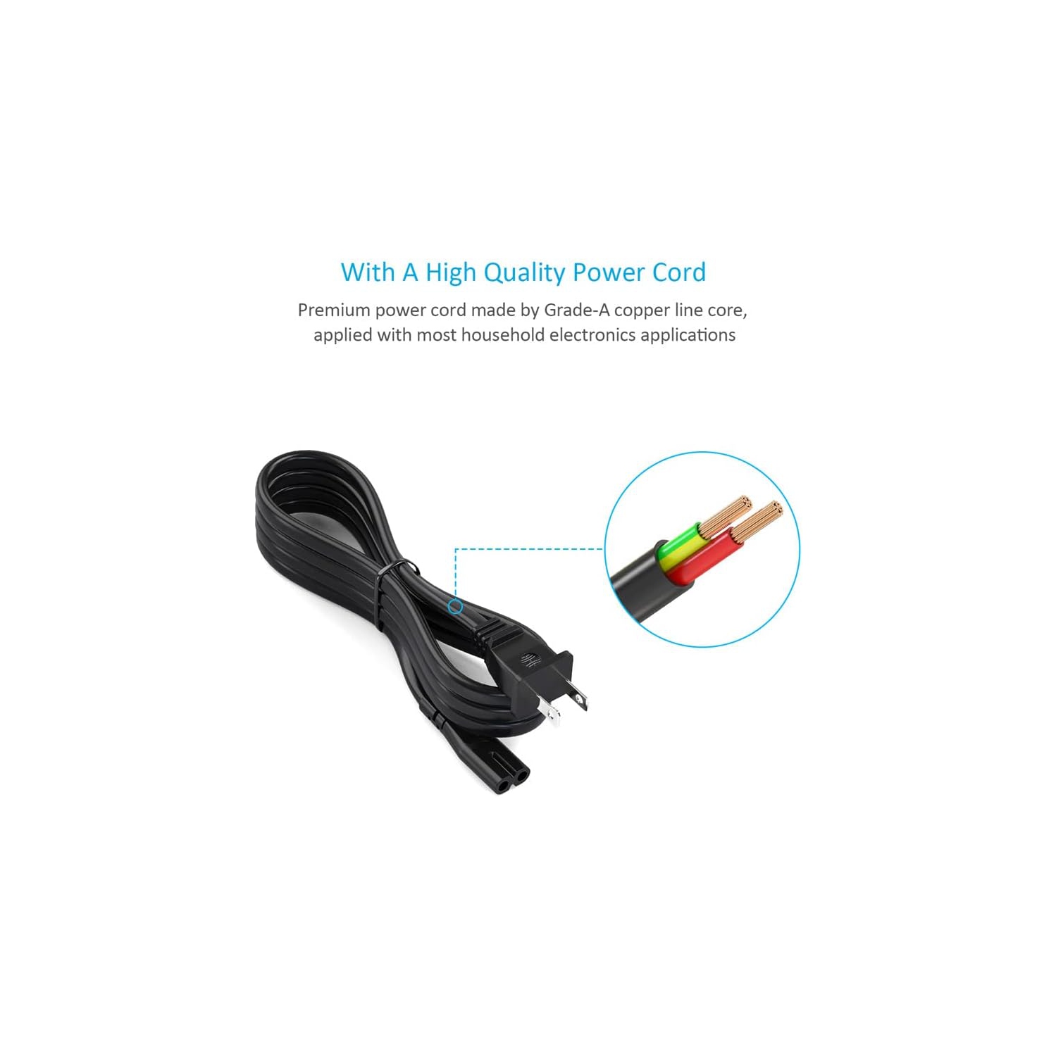 Chargeur universel pour portable 90W Adaptateur d'alimentation c.a. Cordon d'alimentation pour Dell Asus HP Compaq Acer Toshiba IBM