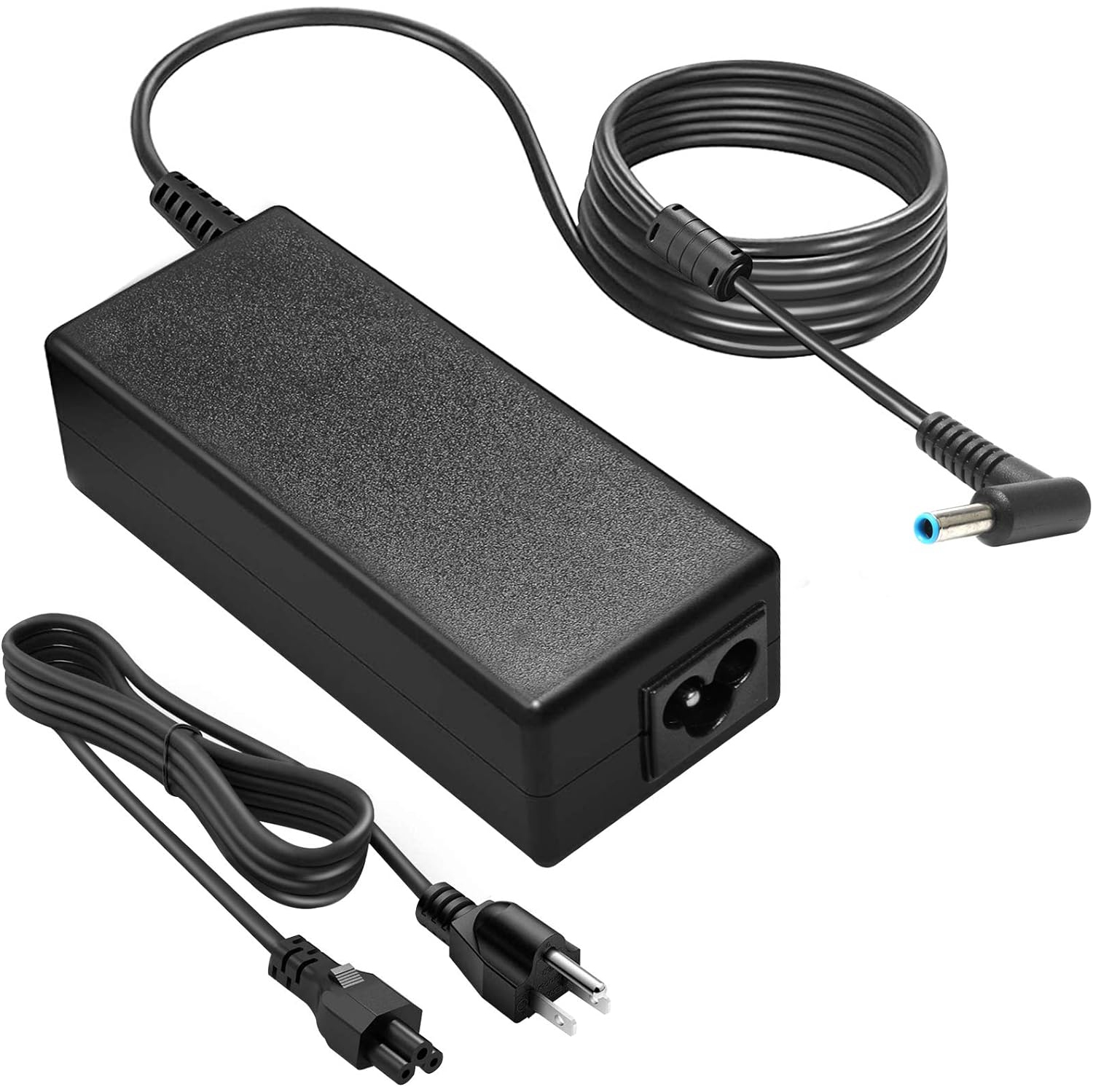 Laptop Charger 65W AC Adapter for HP Pavilion X360 15 17 Stream 11 13 14 Series (All Models) Notebook Computer Laptop