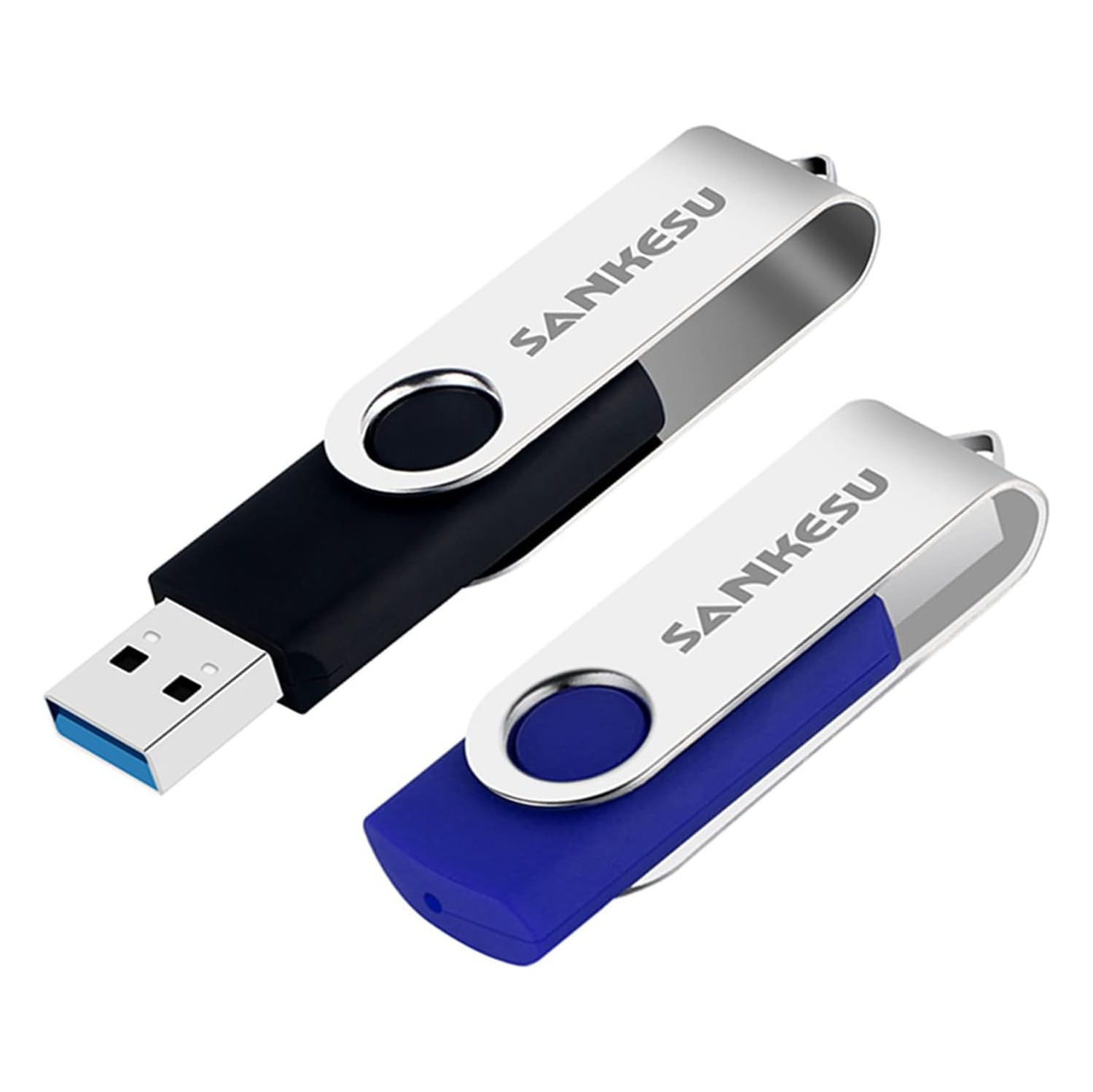 Cle USB 64 Go, Clé USB avec Lumière LED, Clés USB 2.0 Rapide Flash Drive,  Clef