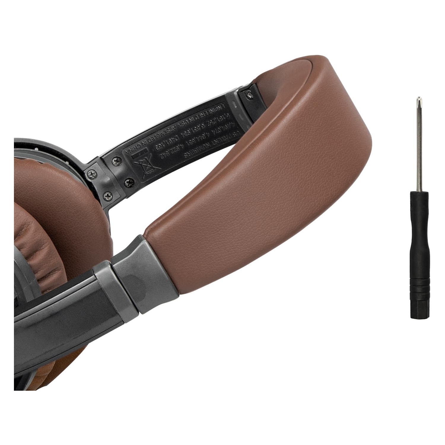 Replacement Headband Pad Kit for Bose QuietComfort 15(QC15)/QuietComfort 2(QC 2) Headphones, Easy DIY