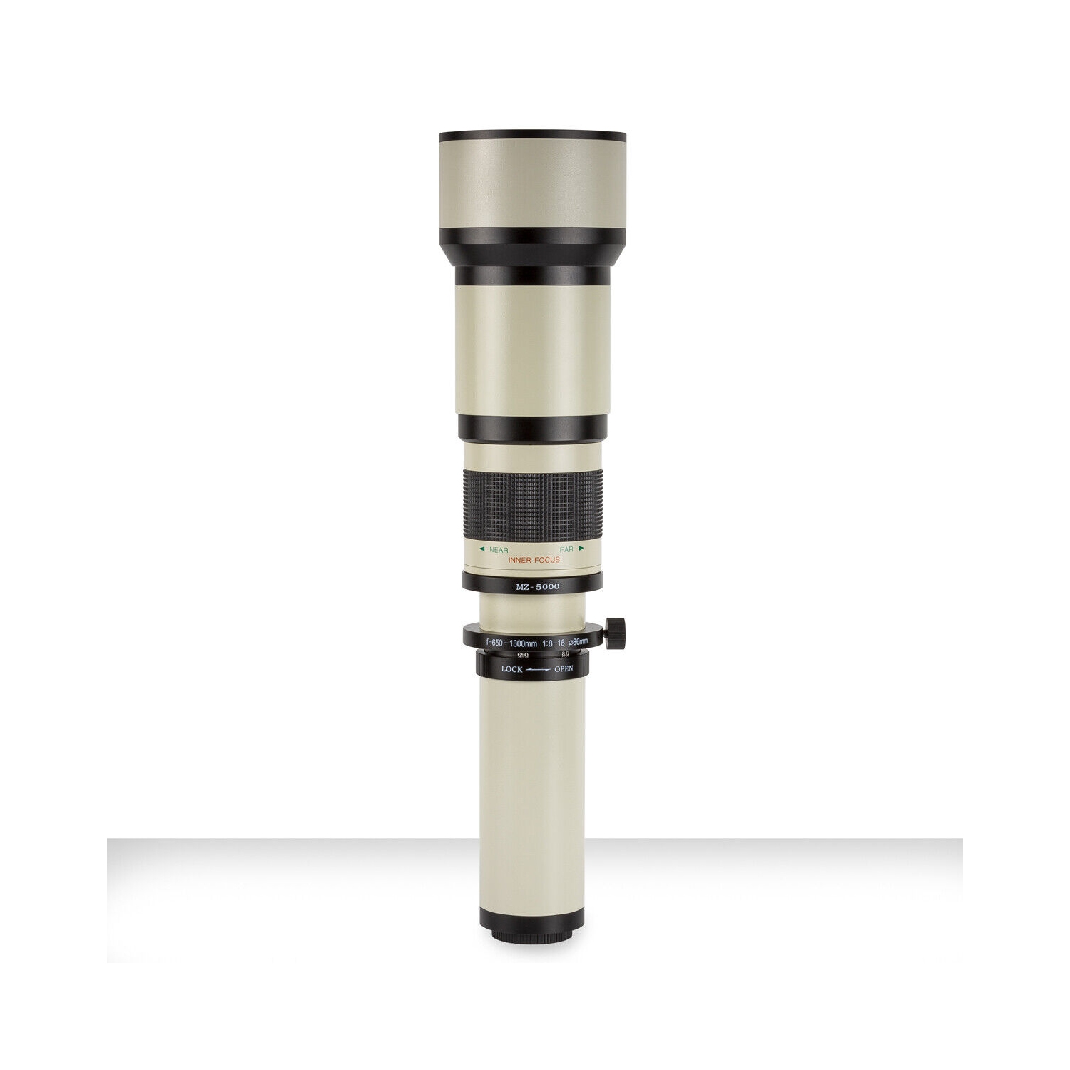 Objectif zoom Super Zoom 650-1300&nbsp;mm f/8 de ULTIMAXX pour EF de Canon + trousse de filtre + sac à dos