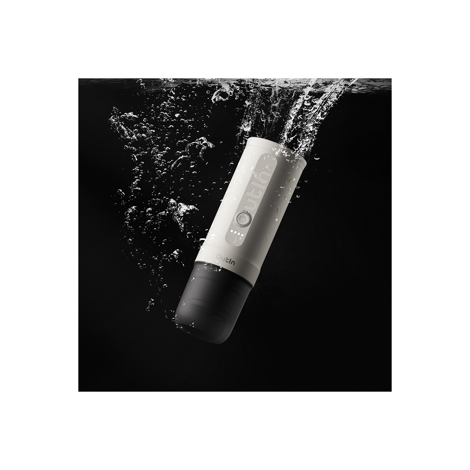 Outin Nano Portable Electric Espresso Machine, 3 Mins Fast Self-Heating, Mini Small, Christmas Gift, Coffee Maker, NS Capsule & Ground Coffee for