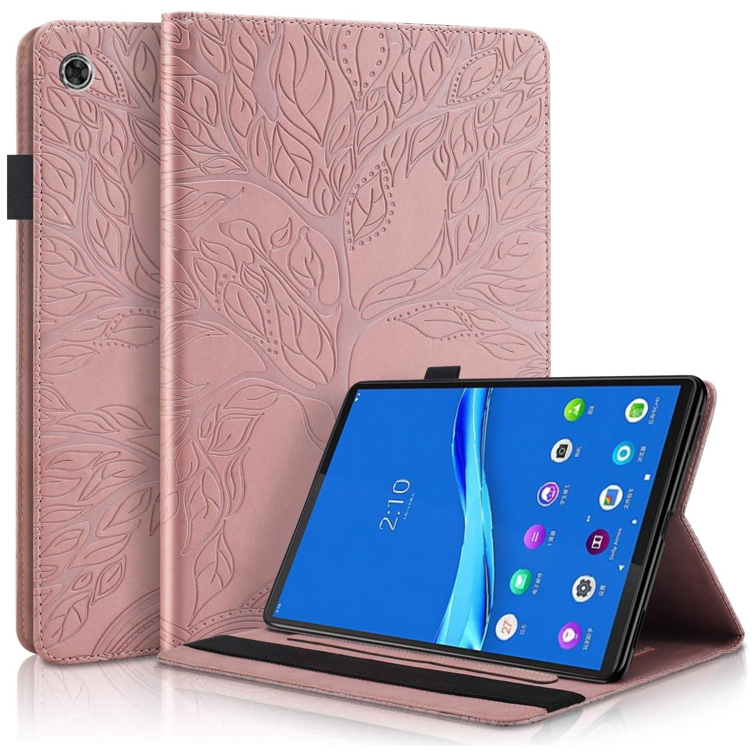 Case for Lenovo Tab M10 Plus 10.6 Inch 3rd Gen 2022 Case Premium PU Leather Folio Stand Case with Multi-Angle