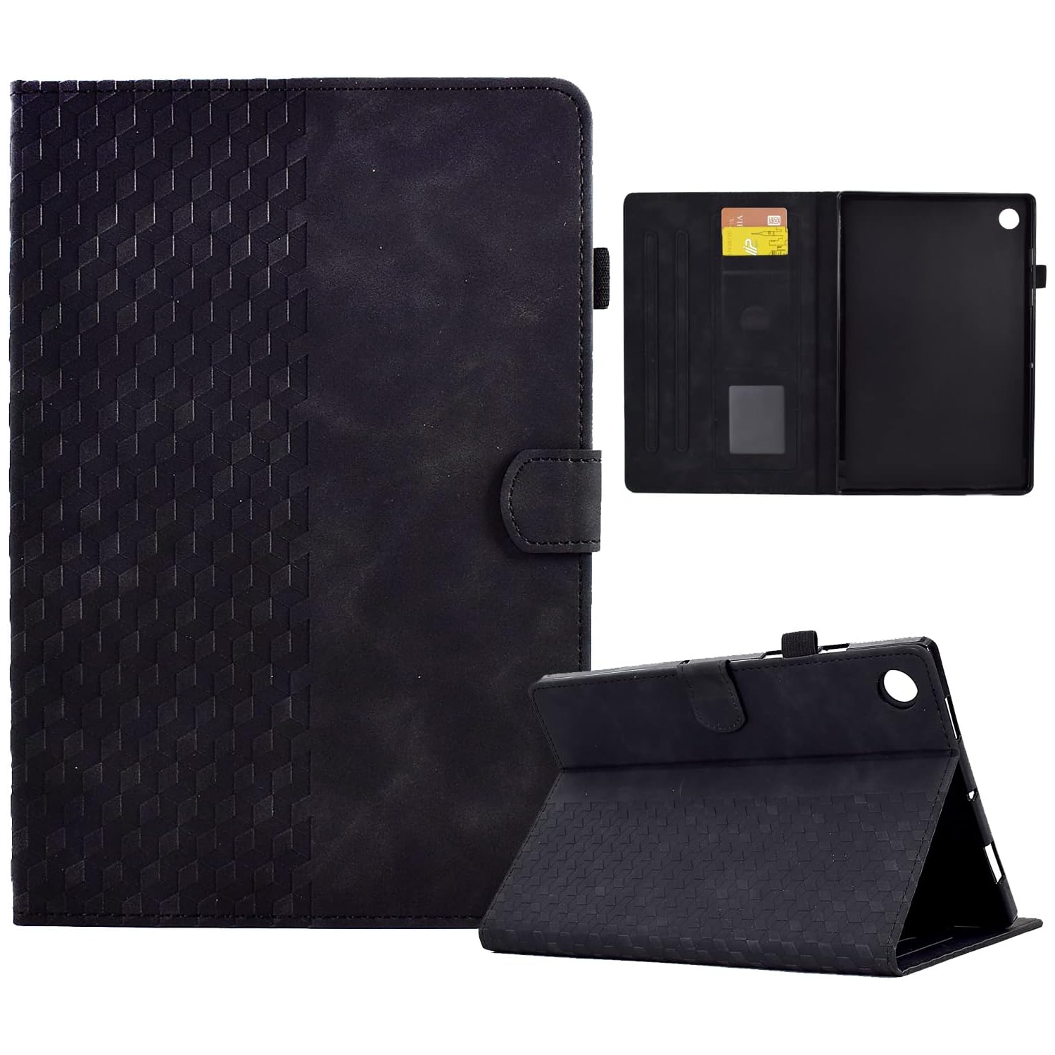 Lenovo Tab M10 Plus 10.6 Inch 3rd Gen 2022 Case, Premium PU Leather Shockproof Wallet Stand Folio Cover