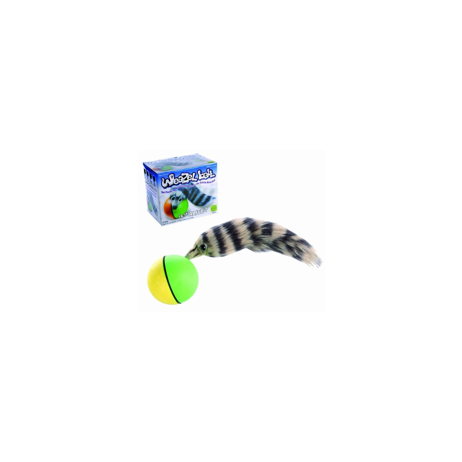 Interactive Weazel Ball Toy - Engaging and Fun for Pets - Durable Design