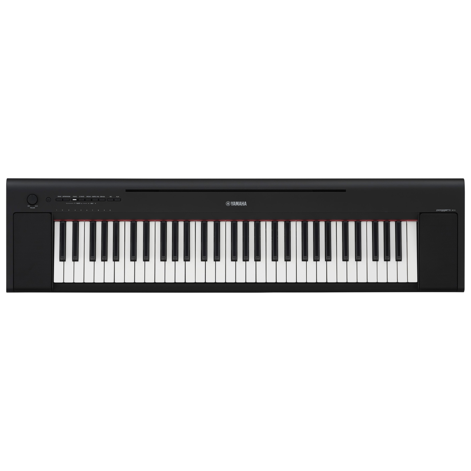 Piano numérique à 61 touches Piaggero NP-15 de Yamaha avec adaptateur - Noir