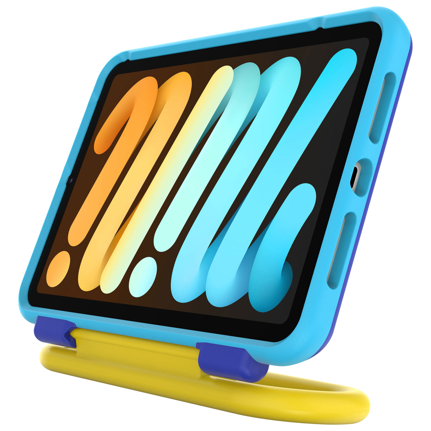 Étui de tablette EasyClean d'OtterBox avec protecteur d'écran pour iPad mini - Bleu