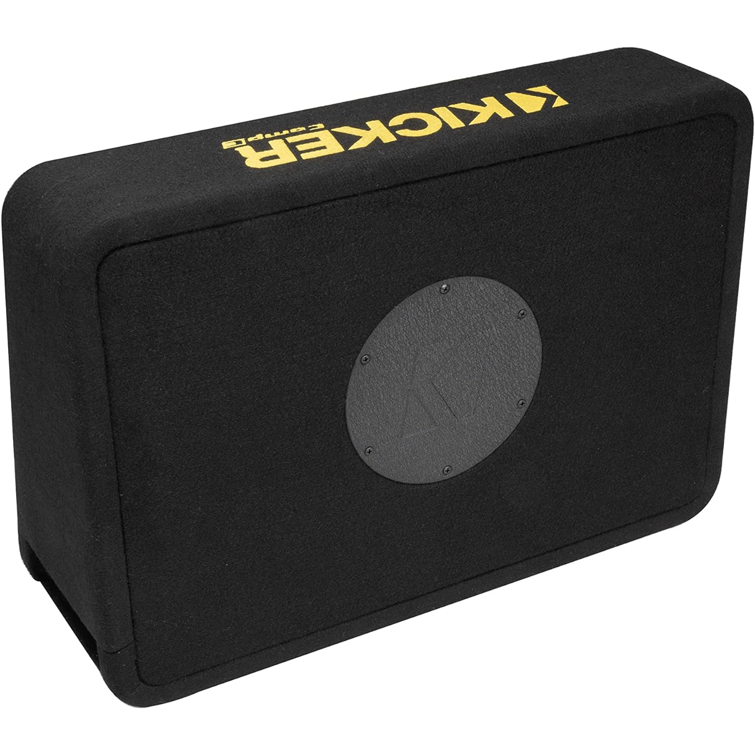 Kicker 50TCWC102 – haut-parleur d’extrêmes graves CompC de 10 po dans boîtier mince, 2 ohms, compatible RoHS