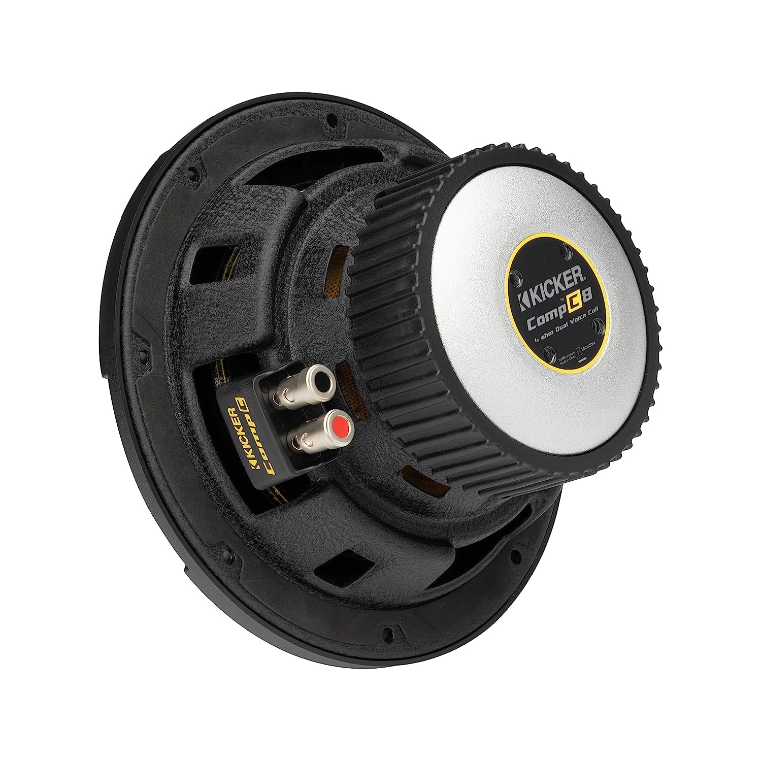 Kicker 50CWCD84 CompC 8" subwoofer, DVC, 4ohm, RoHS Compliant