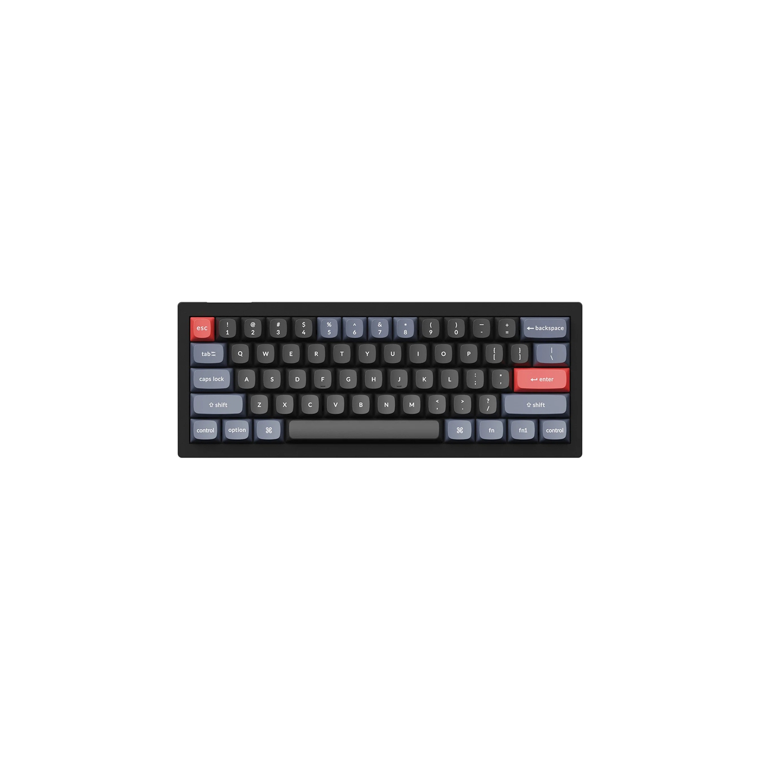 Keychron V4 Hotswap Mechanical Keyboard - RGB - Carbon Black - K Pro Brown - 60% Mini - Windows Mac OS (V4-B3)